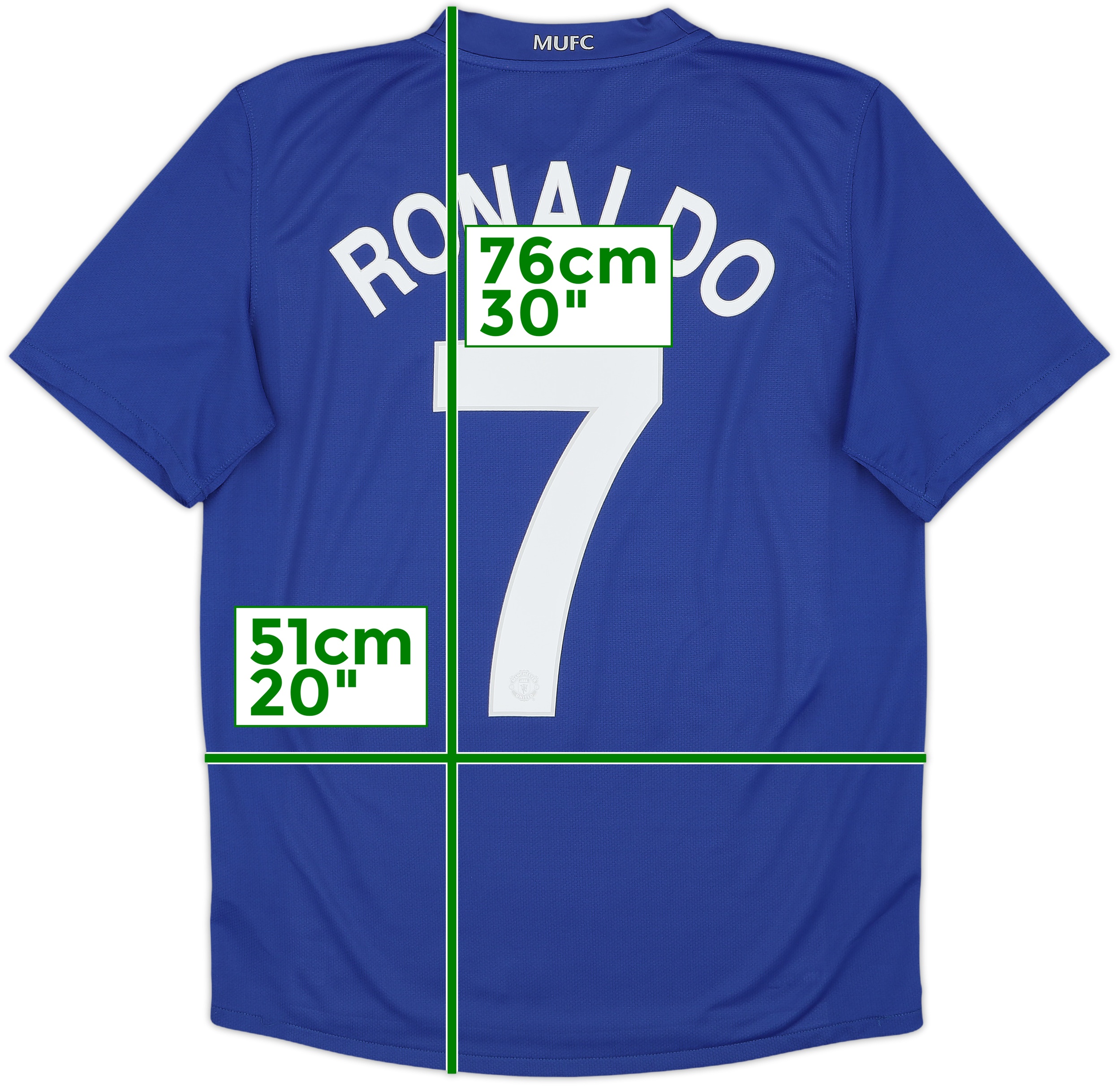 2008-09 Manchester United Third Shirt Ronaldo #7 - 6/10 - (M)