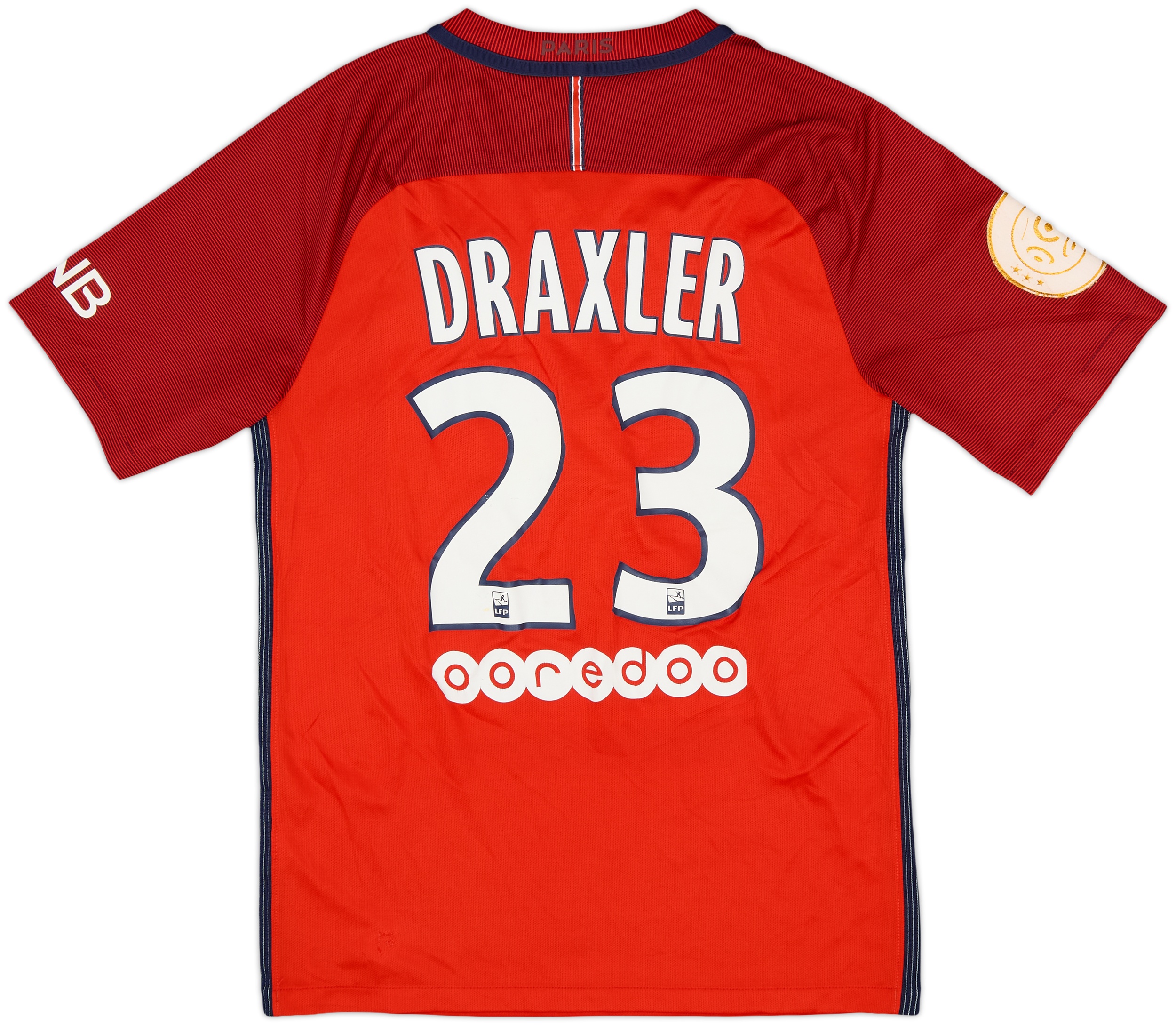 Maillot PSG Draxler Domicile 2016-2017 Nike Taille M Homme