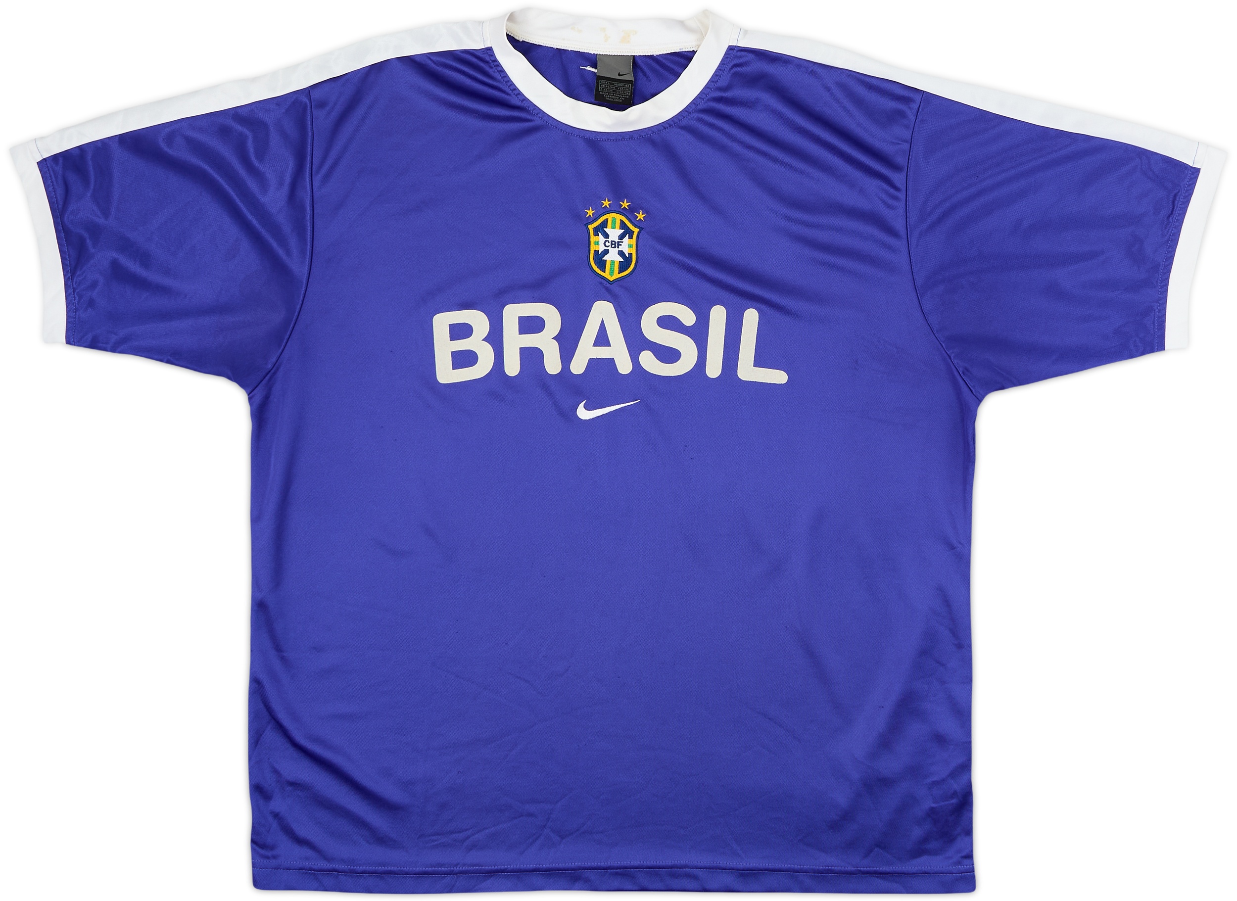 2002 Brazil Nike Training Shirt - 7/10 - (L)