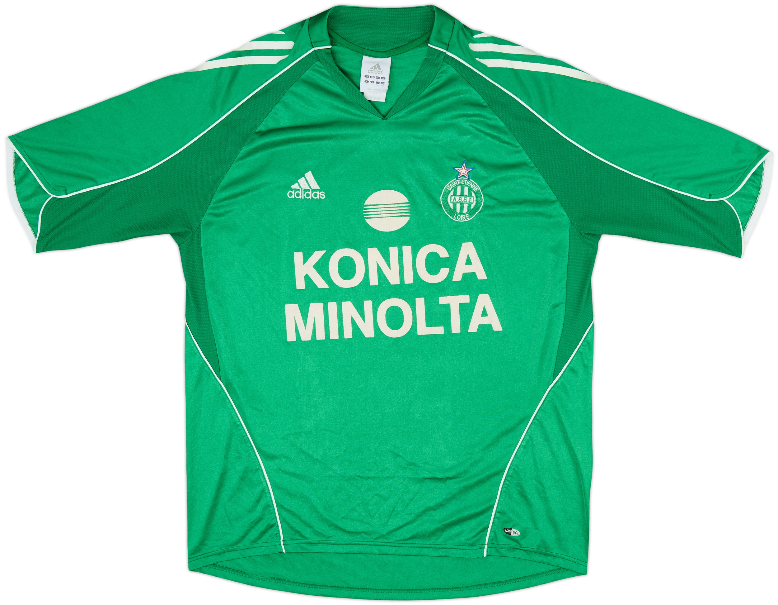 Maillot Domicile AS Saint-Etienne 2005/06 - Adidas - Taille M - Vert
