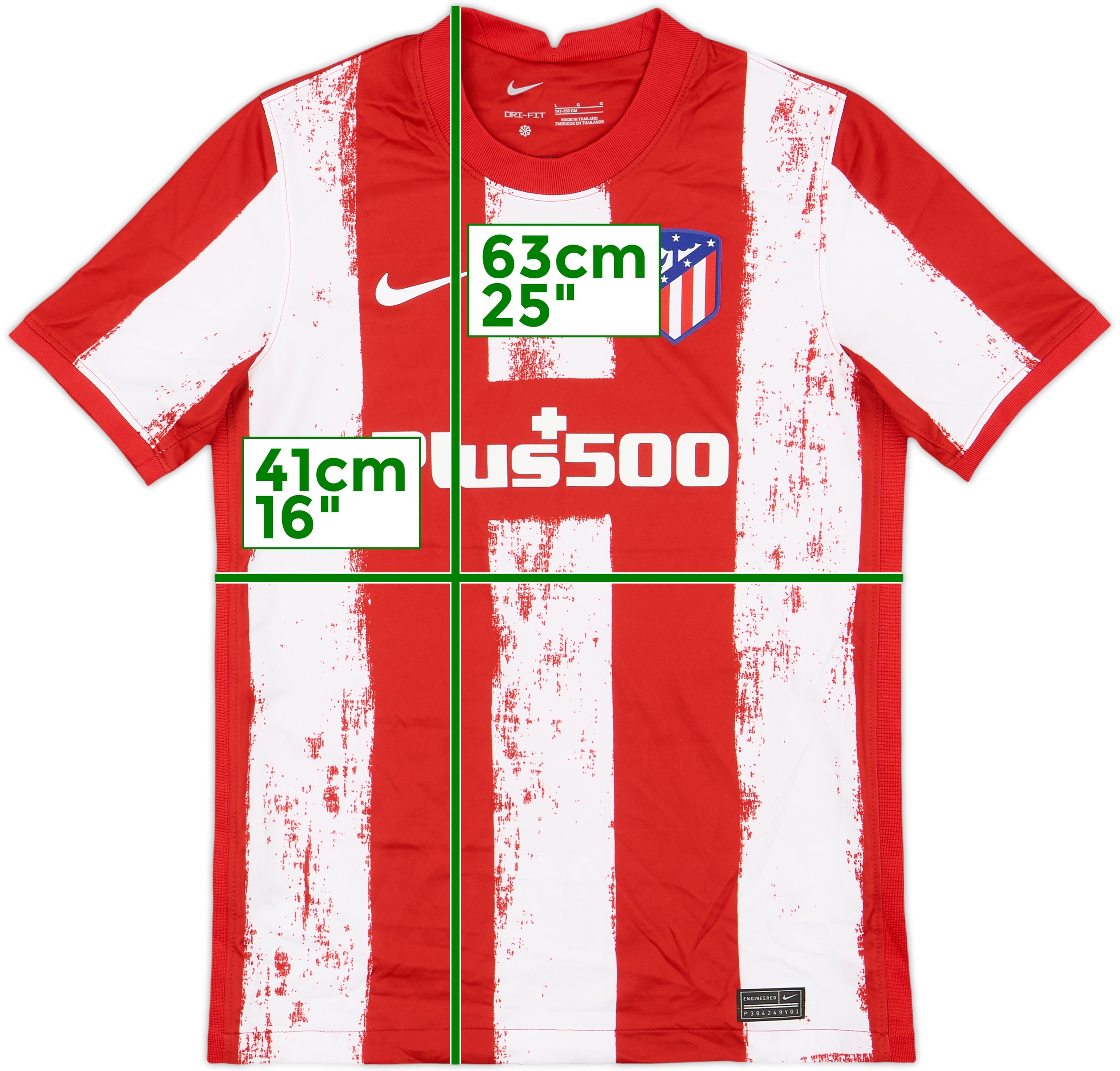 2022-23 Atletico Madrid Home Shirt - 8/10 - (L.Boys)