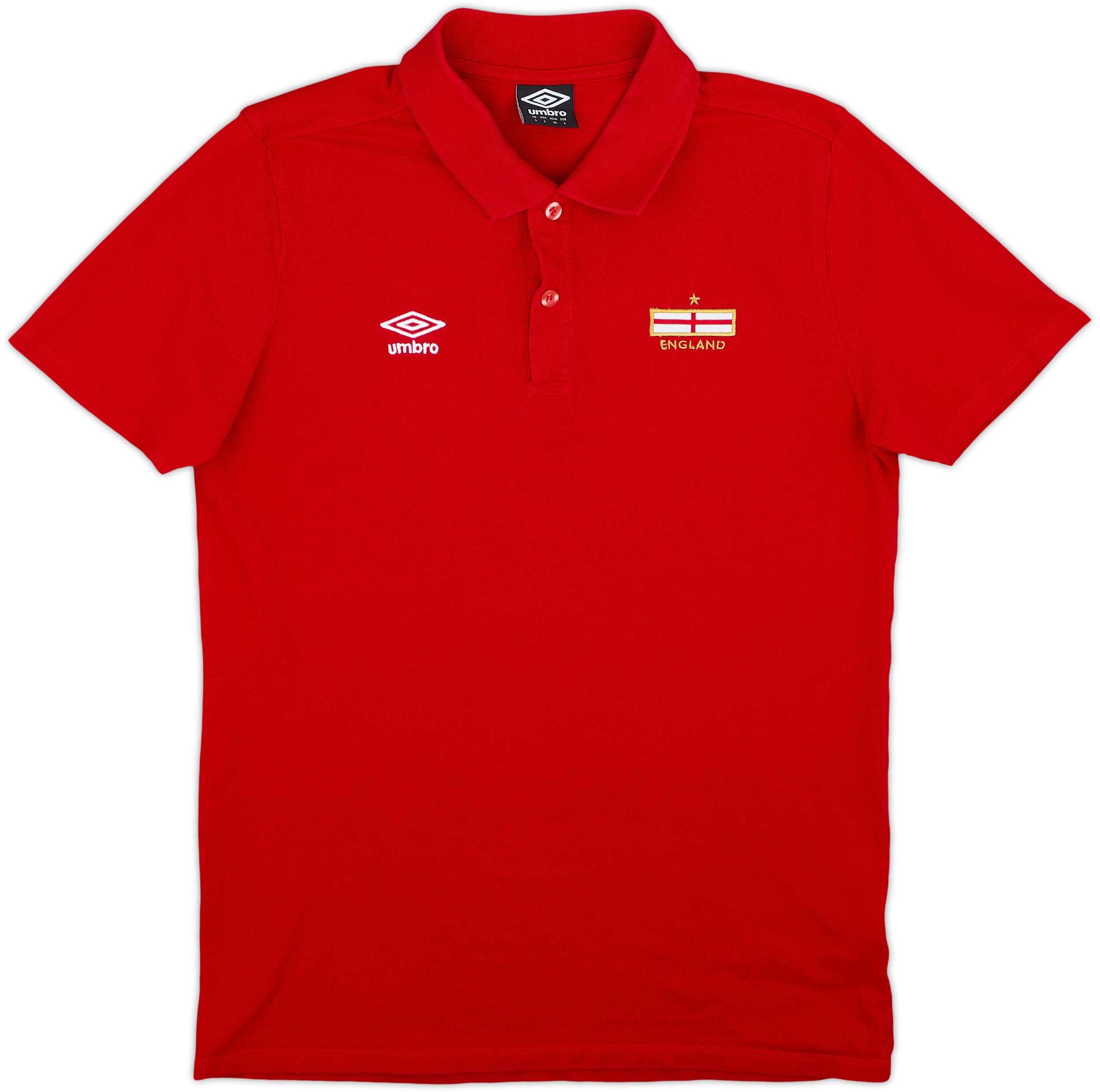 2016-17 England Umbro Polo Shirt - 9/10 - (L)