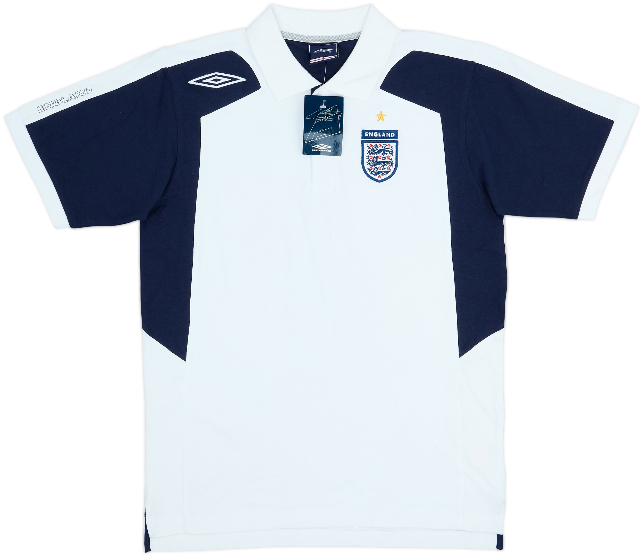 2002-04 England Umbro Polo Shirt (M)