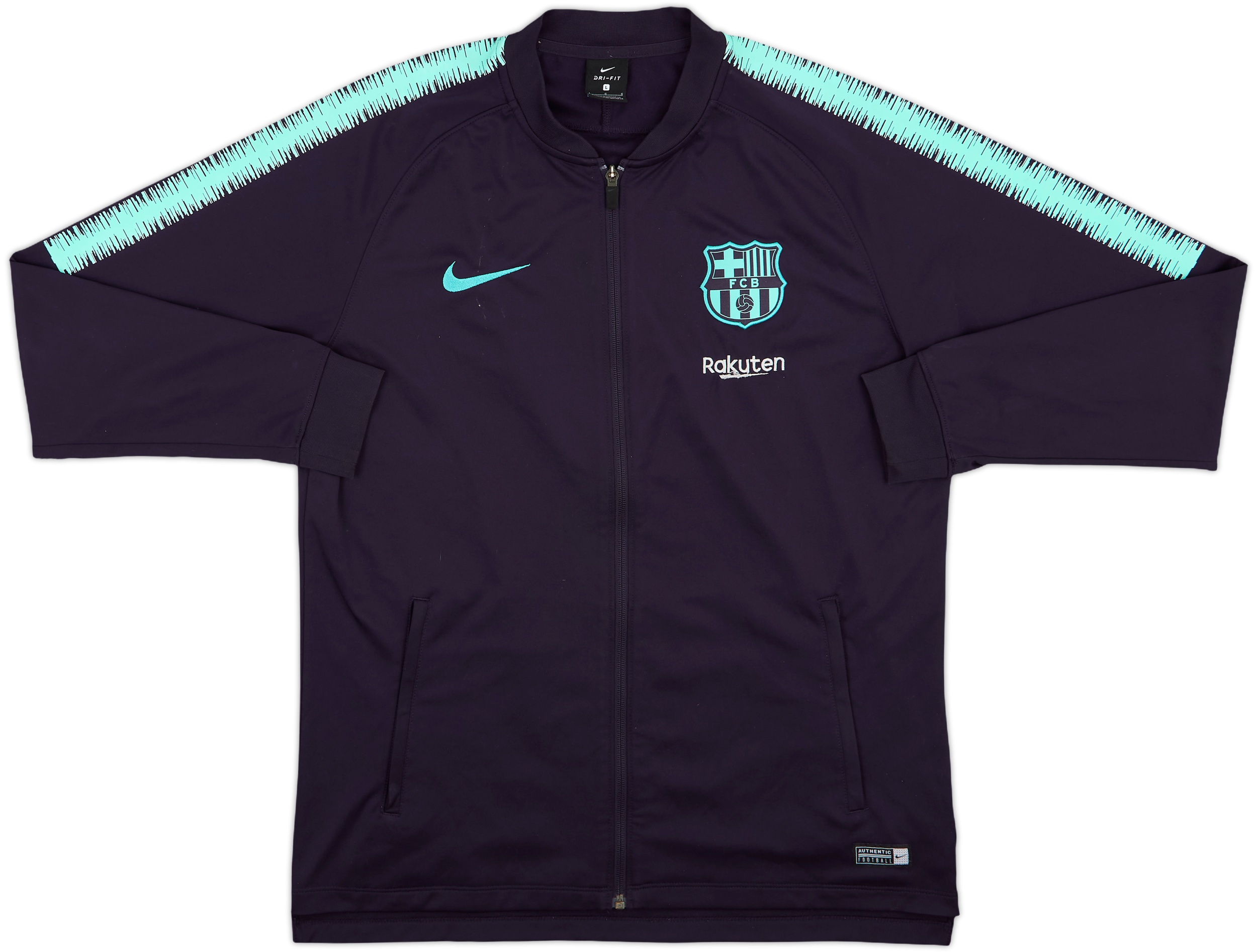 Nike Chandal Del Barcelona 2018 2018-19 Barcelona Nike Training Track  Jacket 8/10 (L) - Main Image