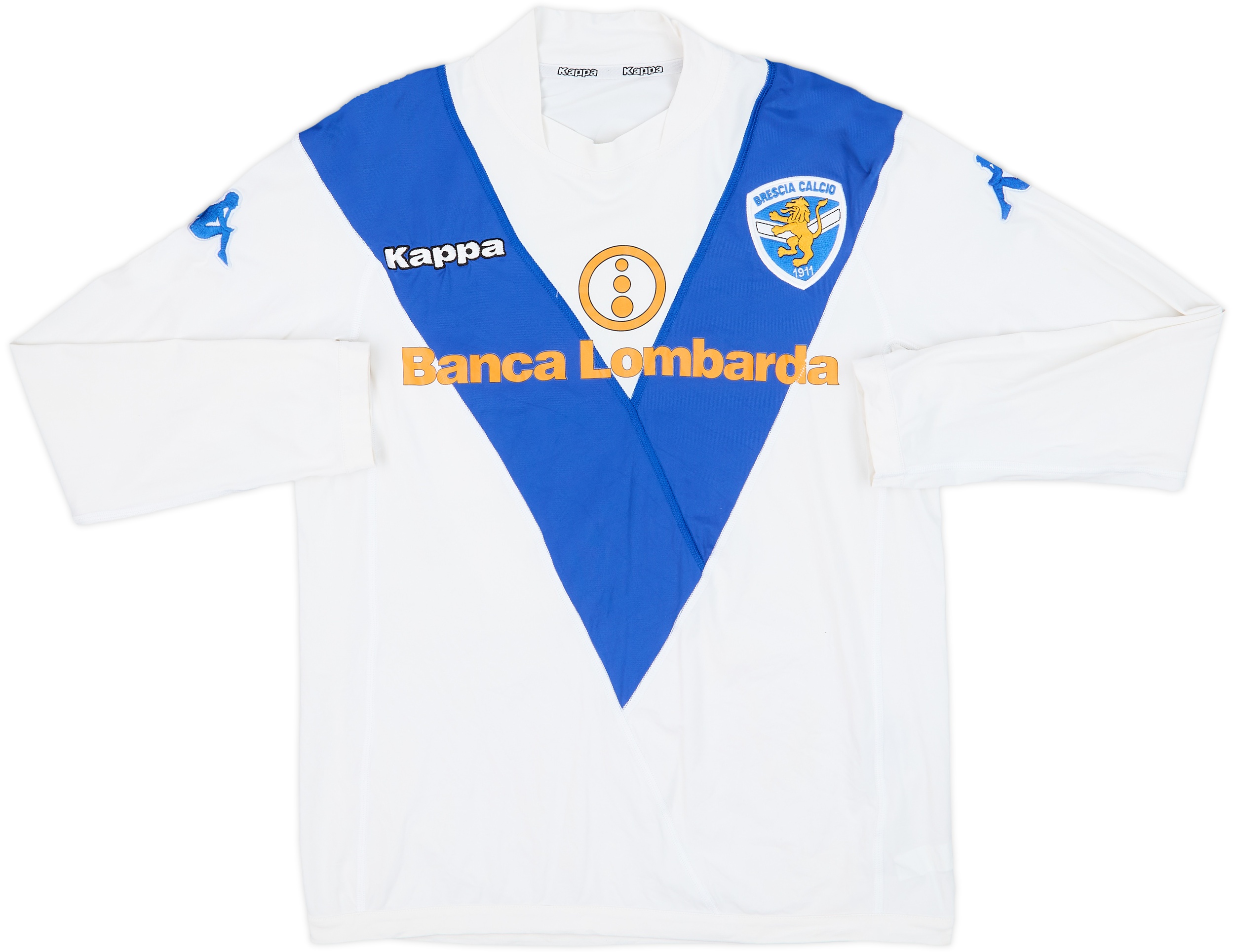 2004-05 Brescia Away L/S Shirt Baggio #10 - 7/10 - (L)