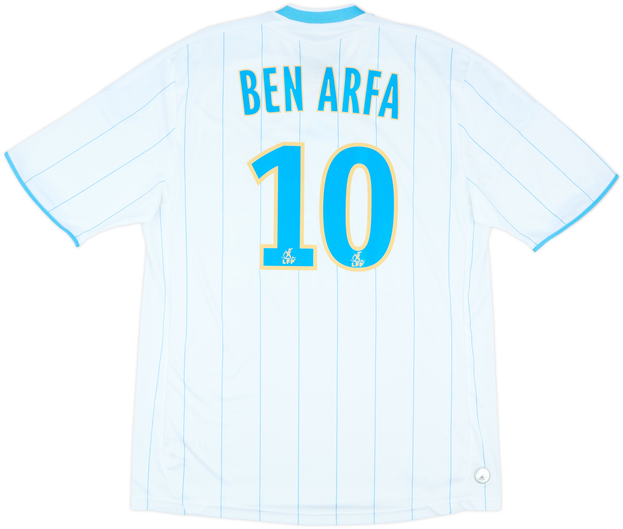 Olympique de Marseille - Ligue 1 - Ben Arfa - 2008 - Football shirt