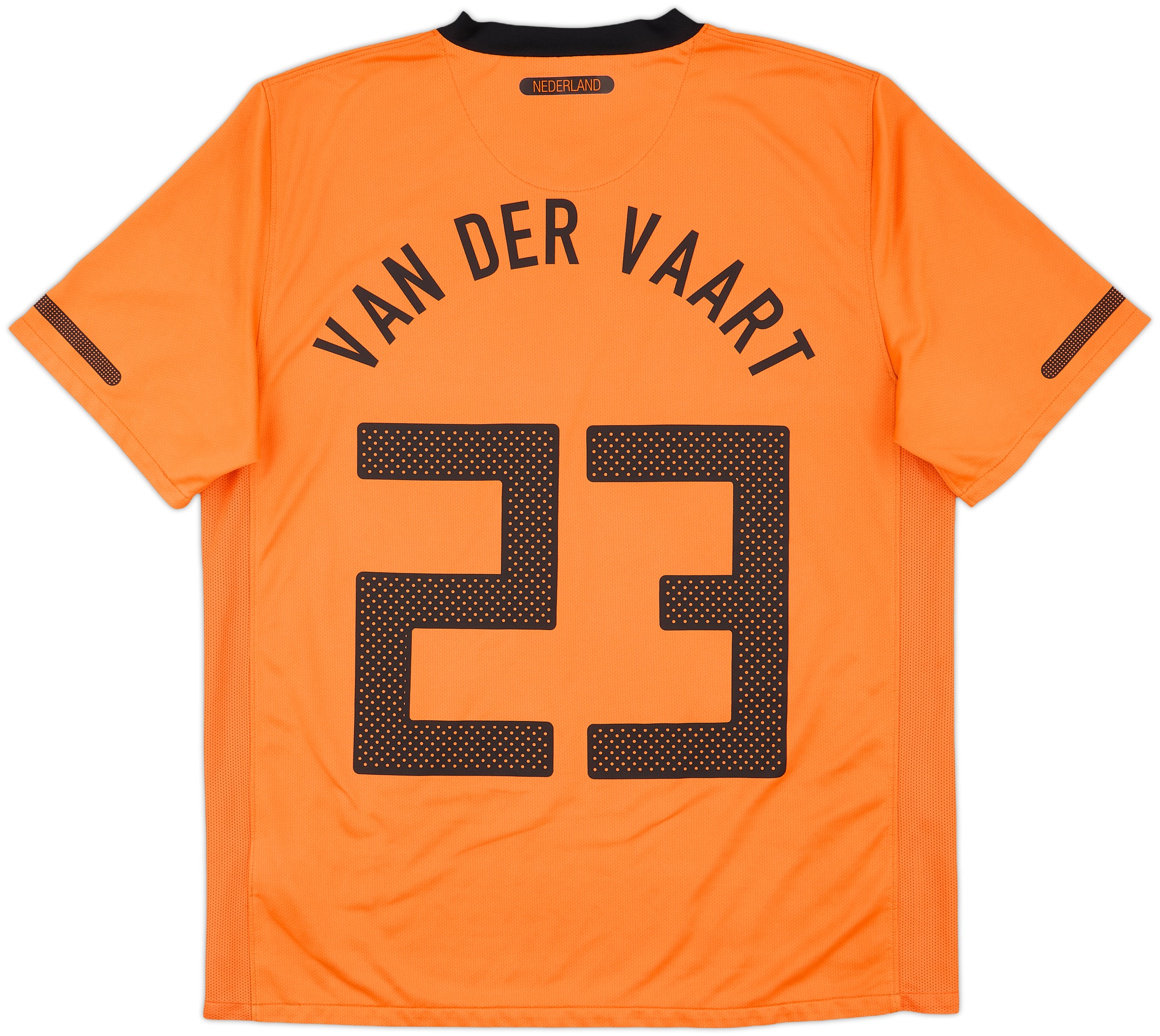 VAN DER VAART 背番号23 シャツ オレンジ ネイビー 010825610482-