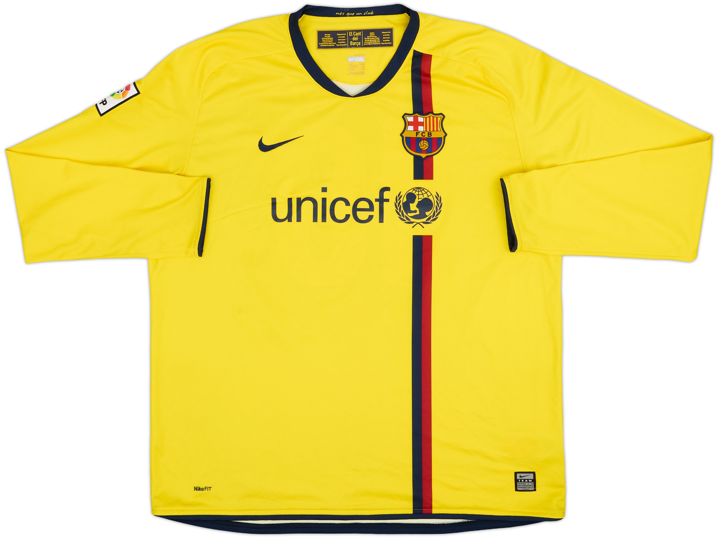 FC Barcelona Messi 10 イエローシャツ MEN FC BARCELONA 2020/2021 LIONEL MESSI #10 FOOTBALL SOCCER