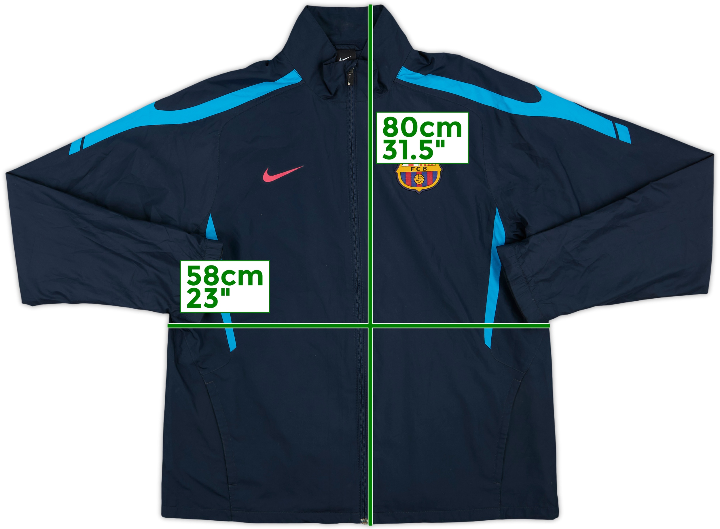 2010-11 Barcelona Nike Track Jacket - 10/10 - (L)