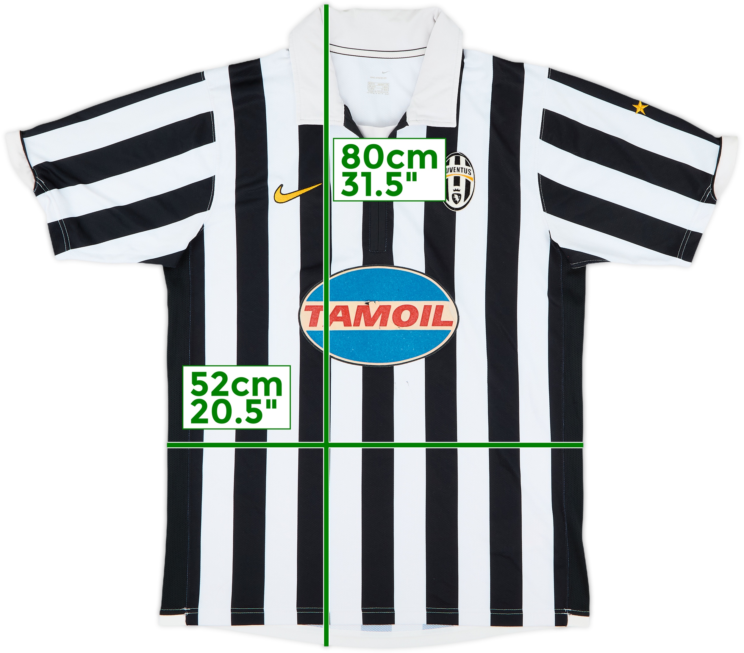 2006-07 Juventus Home Shirt #7 - 4/10 - (M)