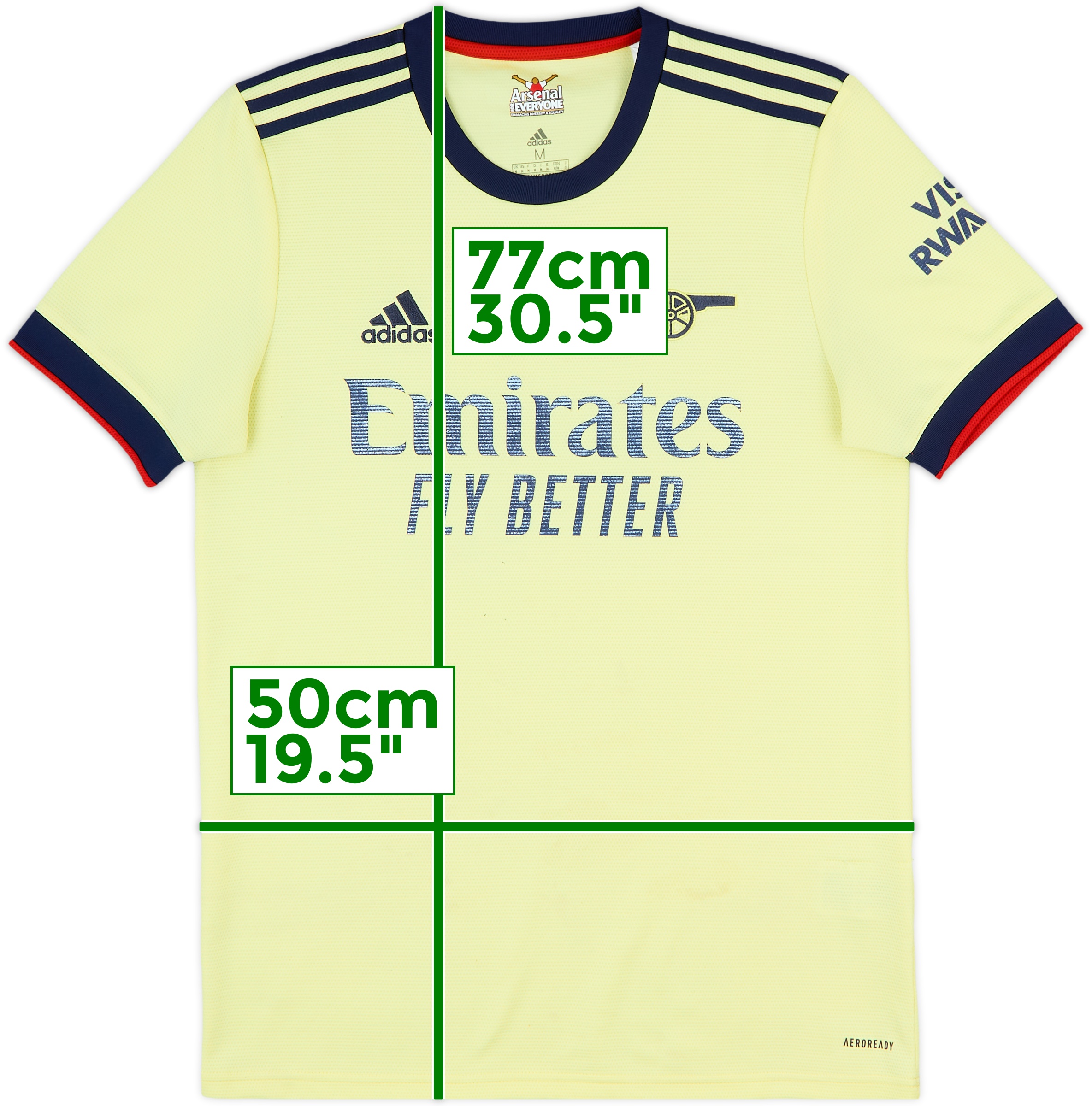 アーセナル オーセンティック　22/23 AWAY No.10 スミスロウ adidas アーセナル 22/23 ユニフォーム ホーム 半袖 レプリカ