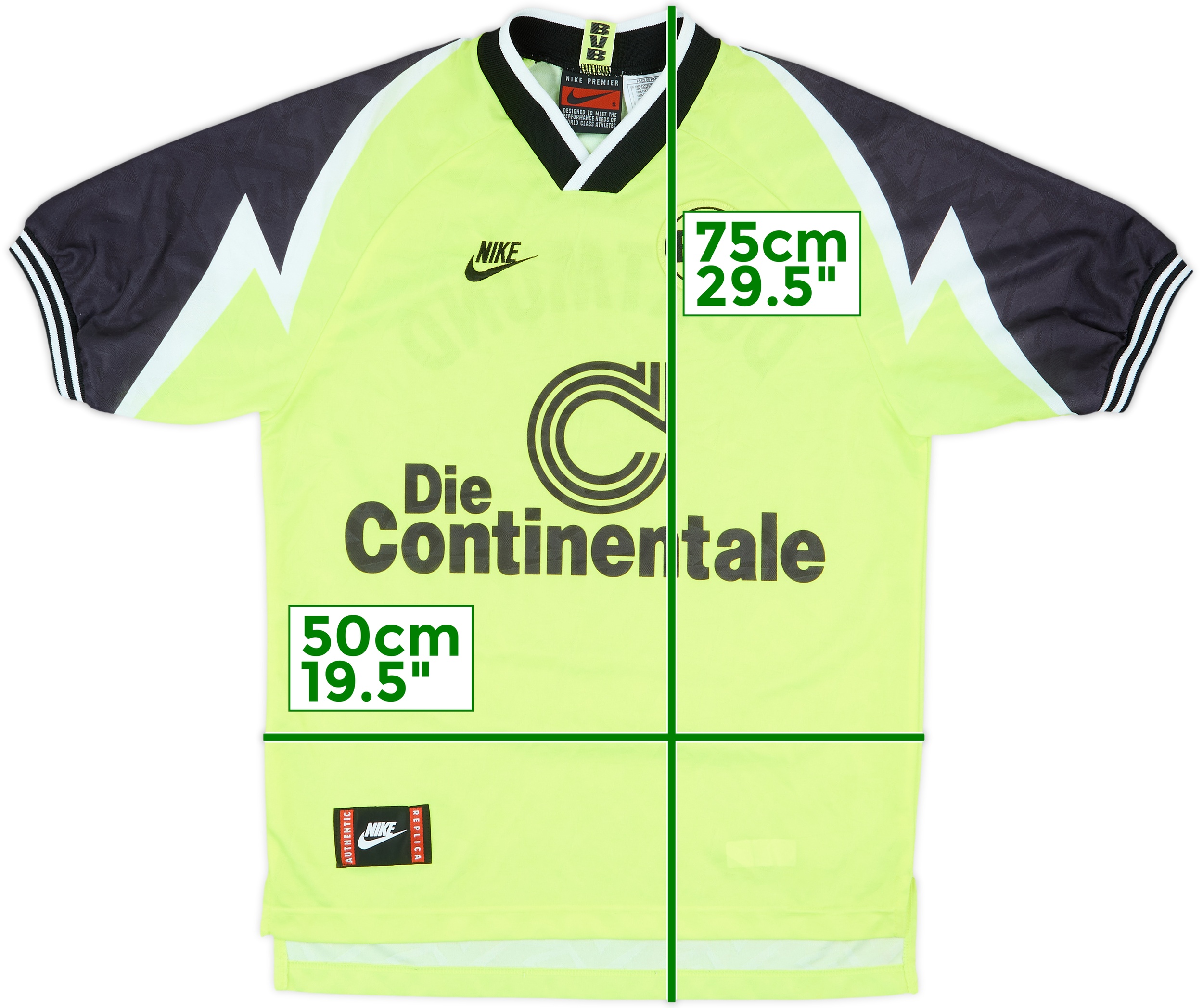1995-96 Borussia Dortmund Home Shirt - 8/10 - (S)