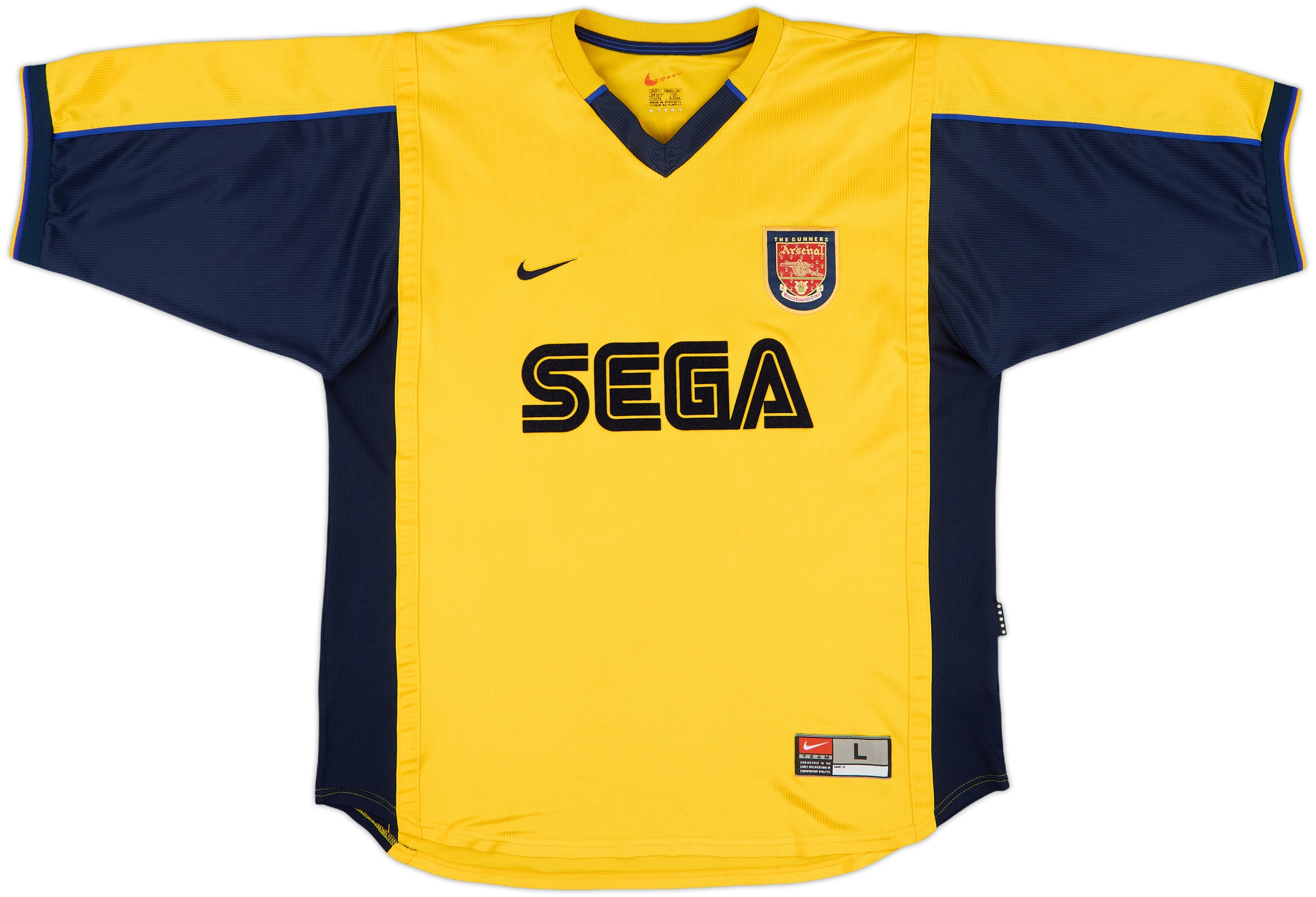 ウェア Arsenal Away 2004/2005 #10 BERGKAMP ウェア Arsenal Away 2004/2005 #10 BERGKAMP 2004/05/06