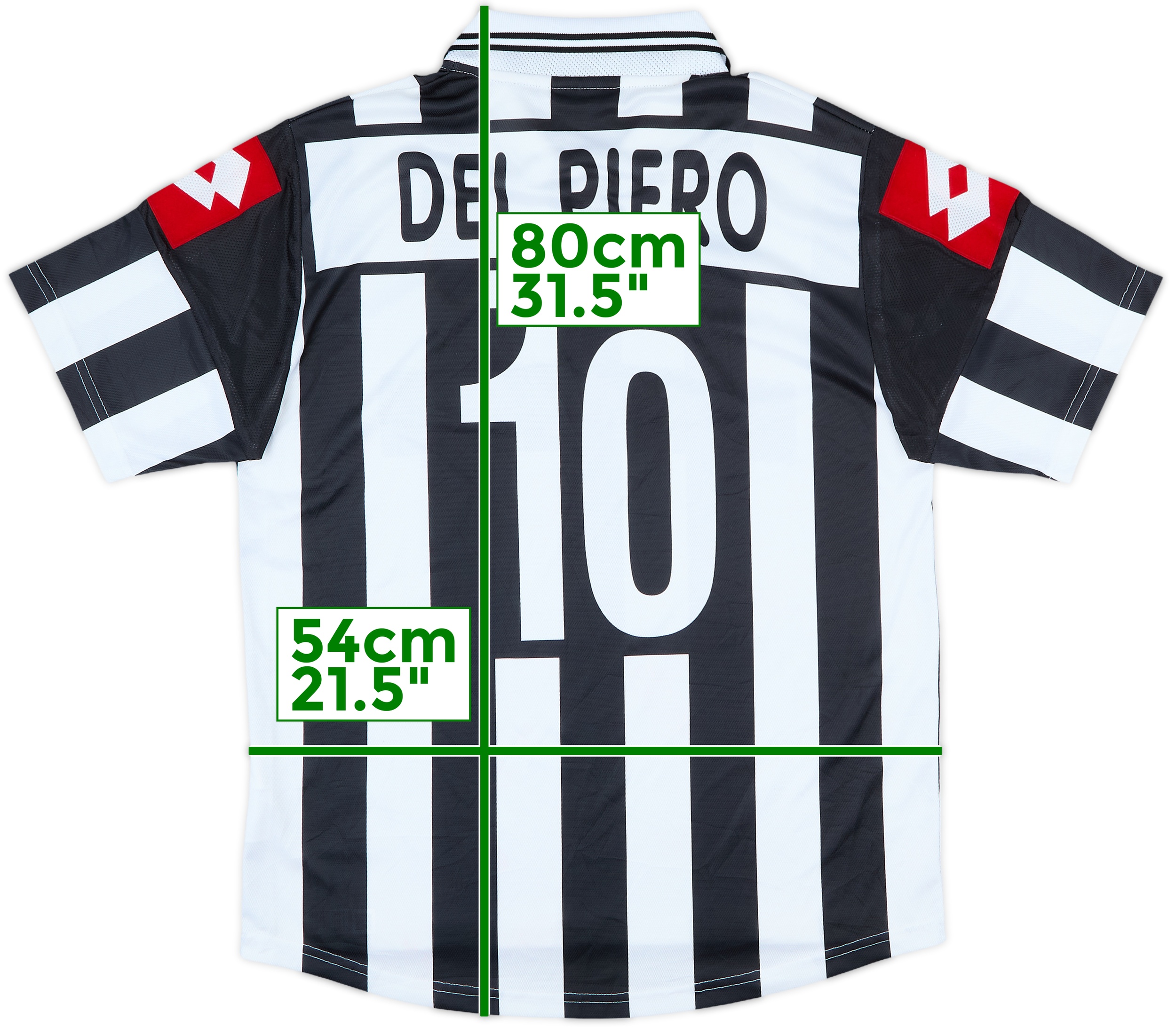 極美品！　02-03 Juventus Del Piero #10 LOTTO 2002-03 Juventus Away L/S Shirt Del Piero #10 - 8/10 - (L)
