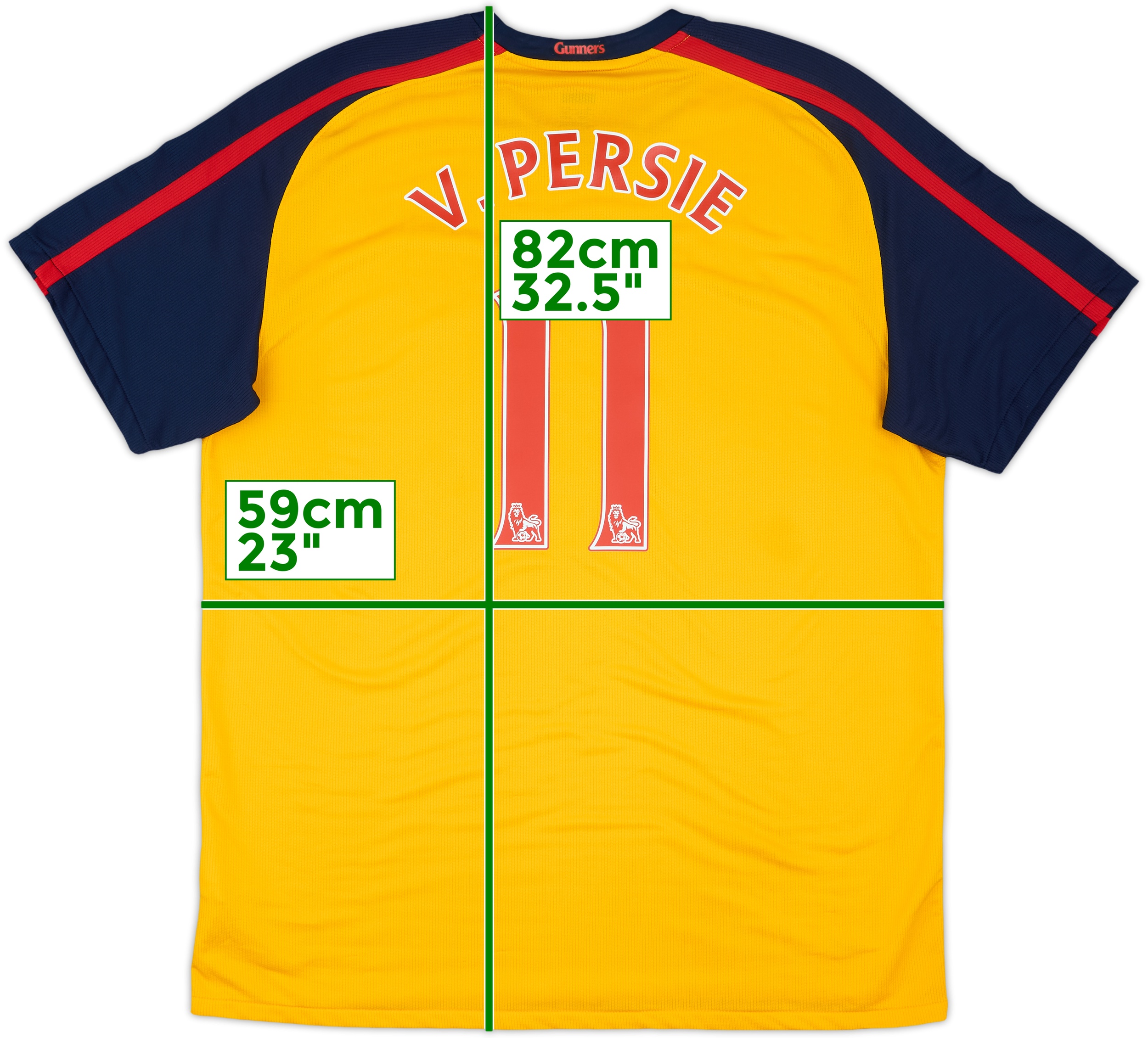 アーセナル　09/10 ユニフォーム Arsenal V. PERSIE アーセナル 09/10 ユニフォーム Arsenal V. PERSIE - メルカリ
