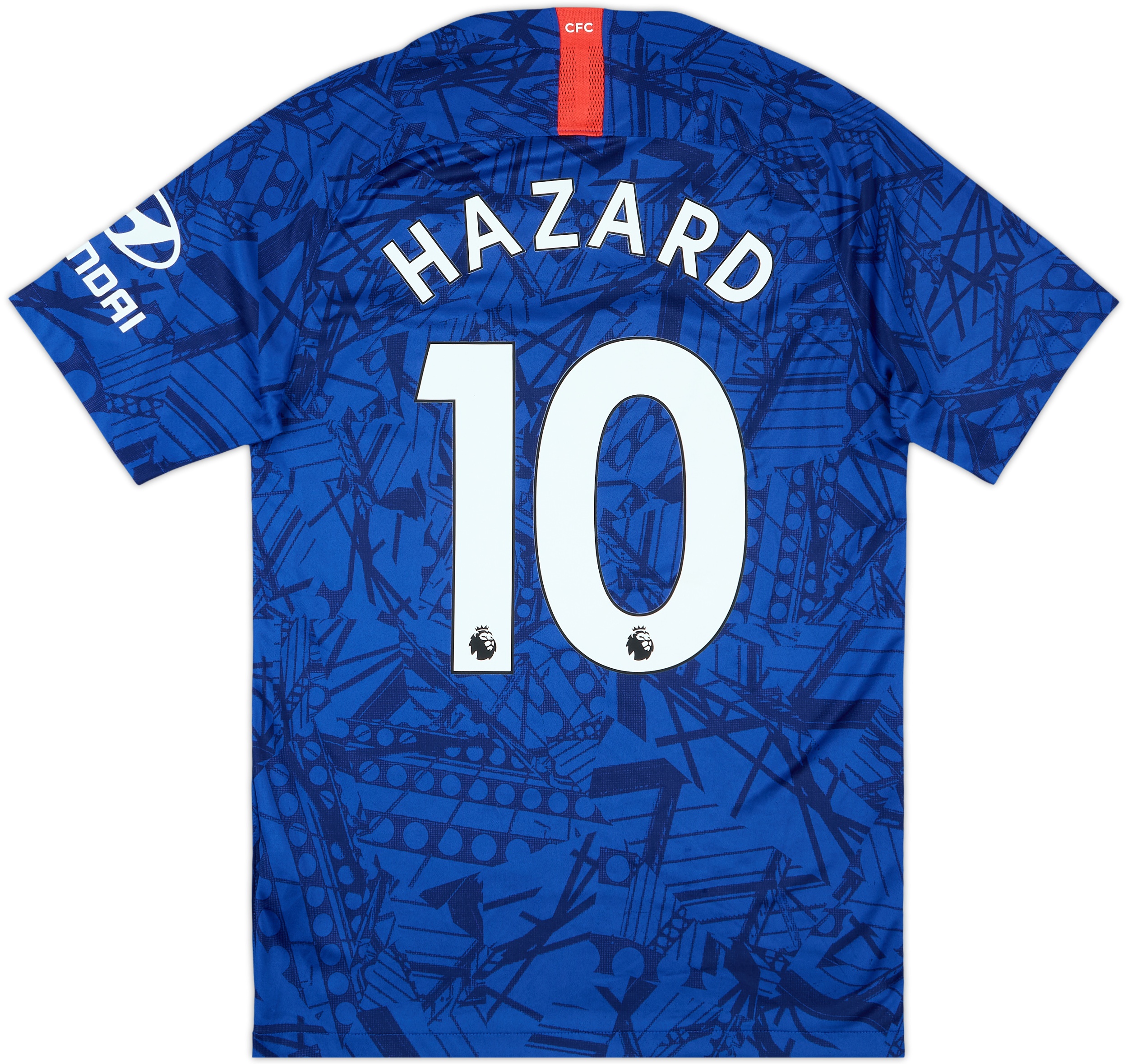 Maillot Chelsea 2019 Eden Hazard #10 (Match Issue)