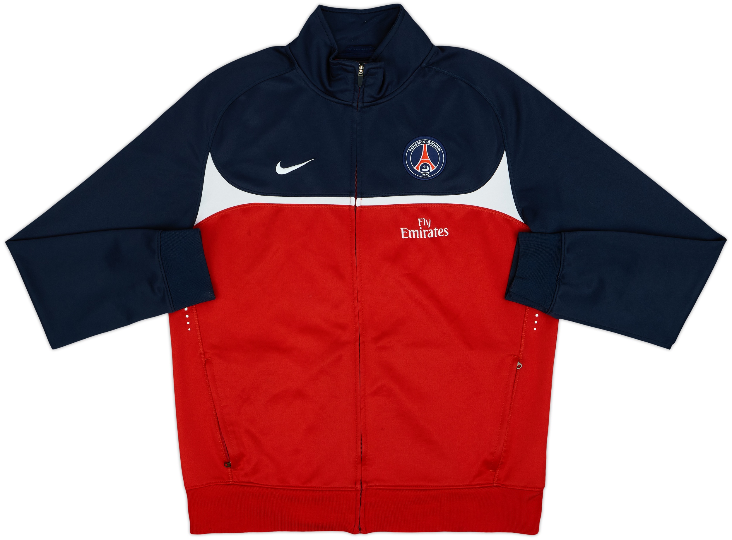 Nike Paris Saint-Germain ジャケット　Ｌサイズ 2010-11 Paris Saint-Germain Nike Track Jacket - 8/10 - (XL)