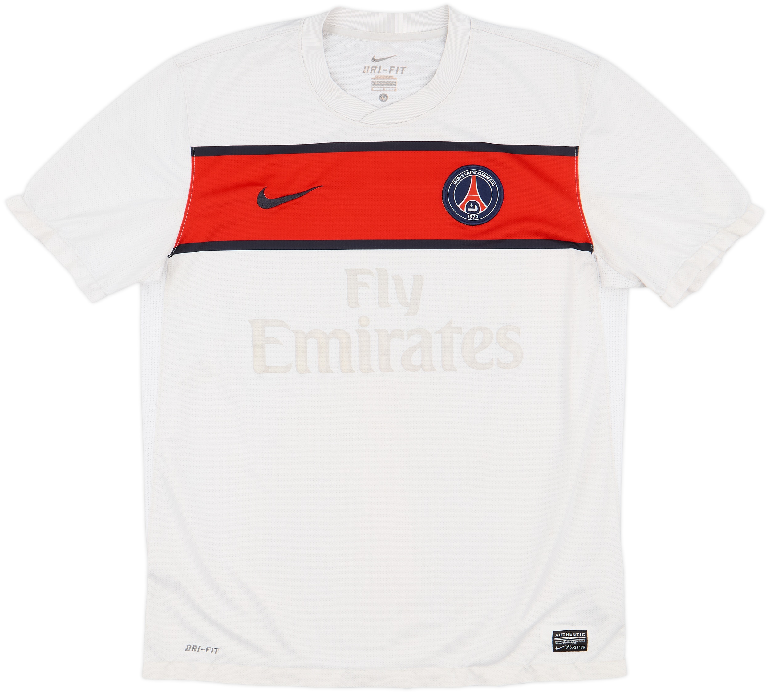 Paris Saint-Germain シャツ L 2011-12 Paris Saint-Germain Away Shirt - 4/10 - (L)