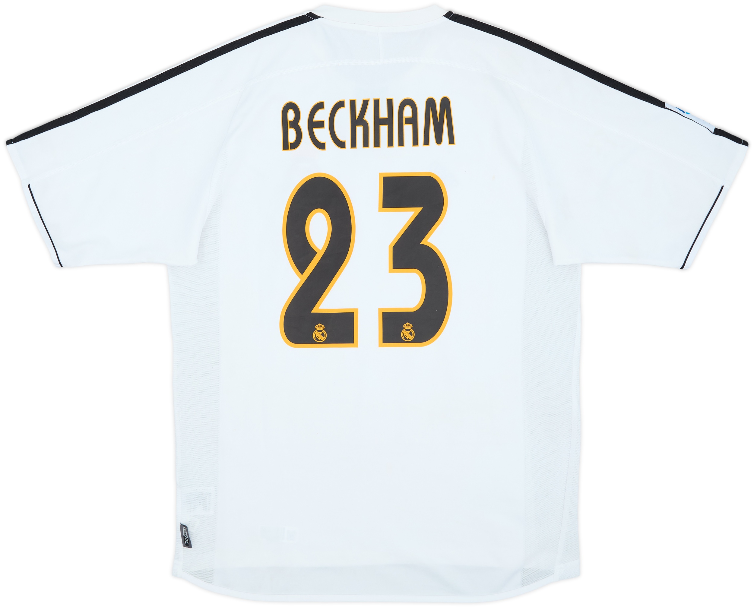 Real Madrid BECKHAM 23 長袖シャツ Real Madrid BECKHAM 23