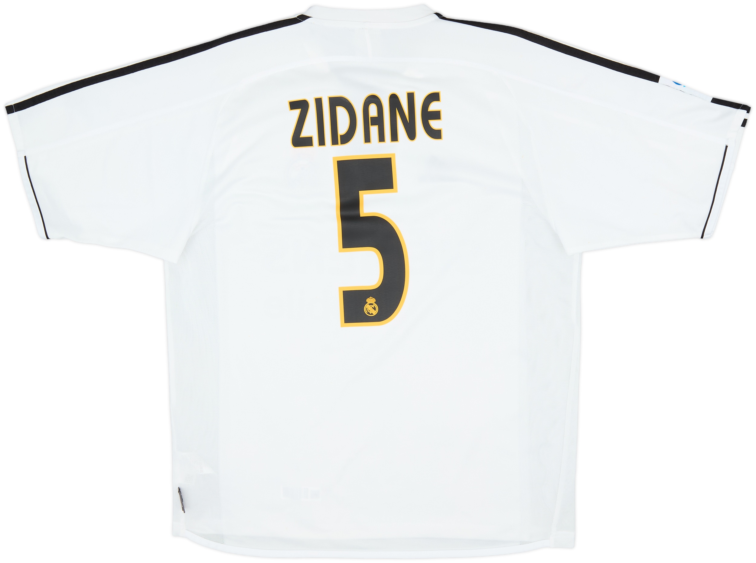 レアル・マドリード ジャージ ZIDANE 5 Real Madrid 2004-05 Home Soccer Jersey ZIDANE #5 Adidas