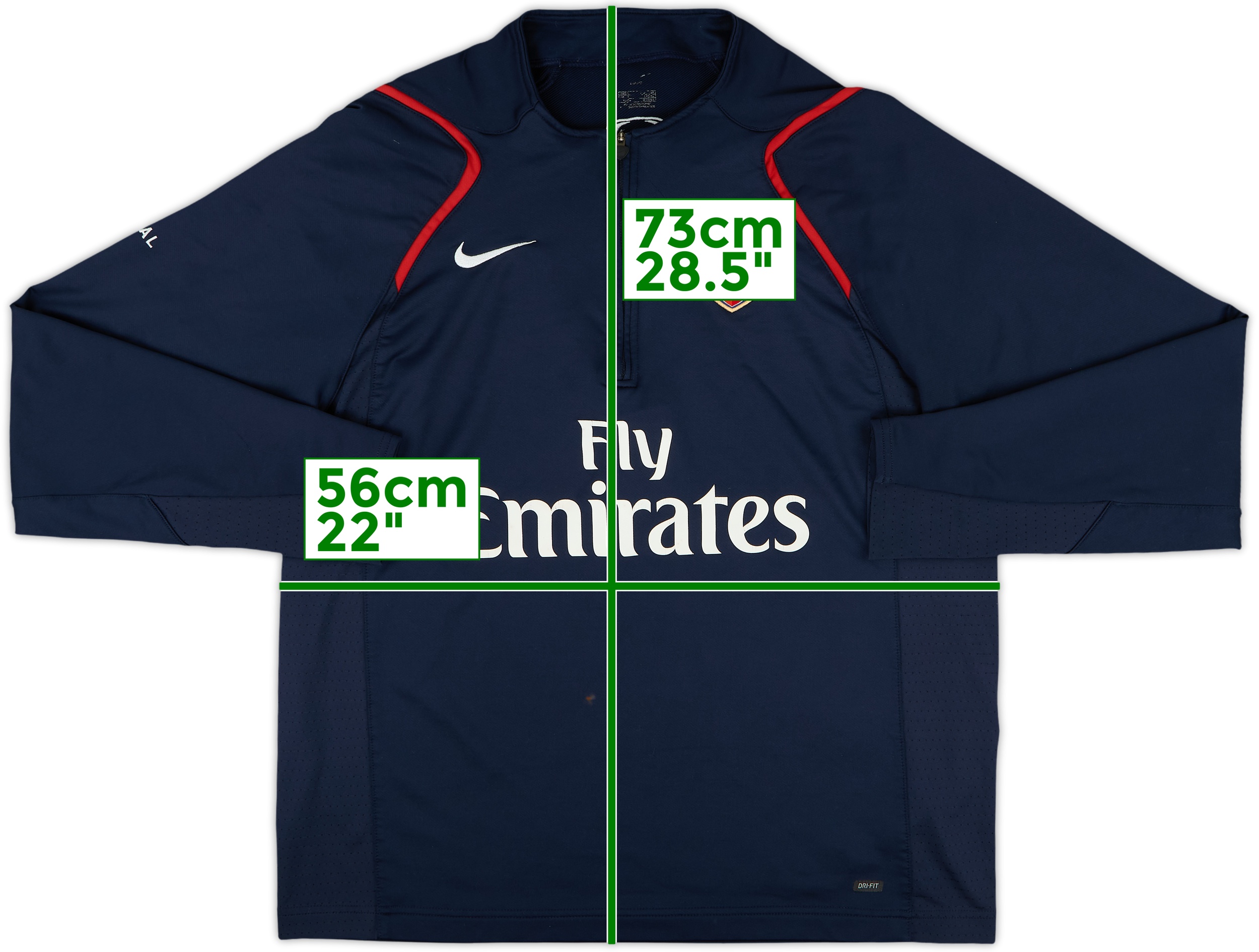 ウェア Nike Arsenal 2006-07 Arsenal Nike Track Jacket - 7/10 - (L)