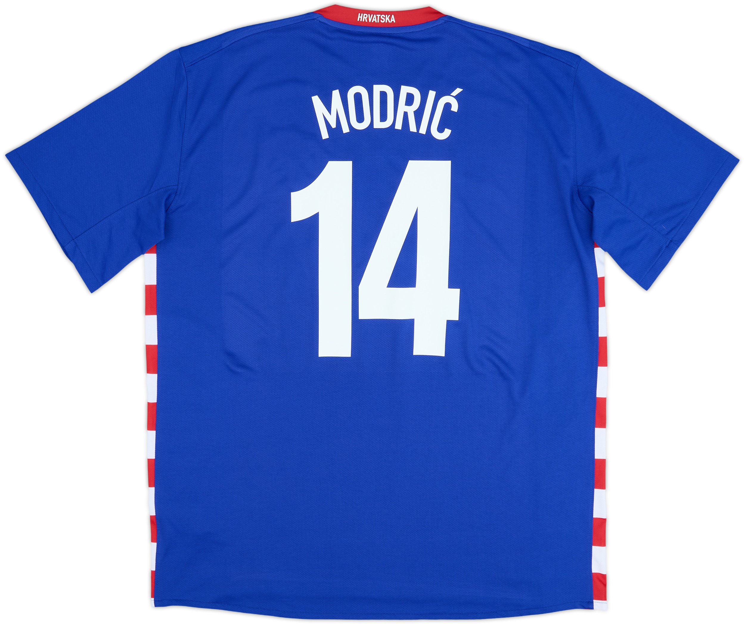 2007-09 Croatia Away Shirt Modric #14 - 9/10 - (XL)