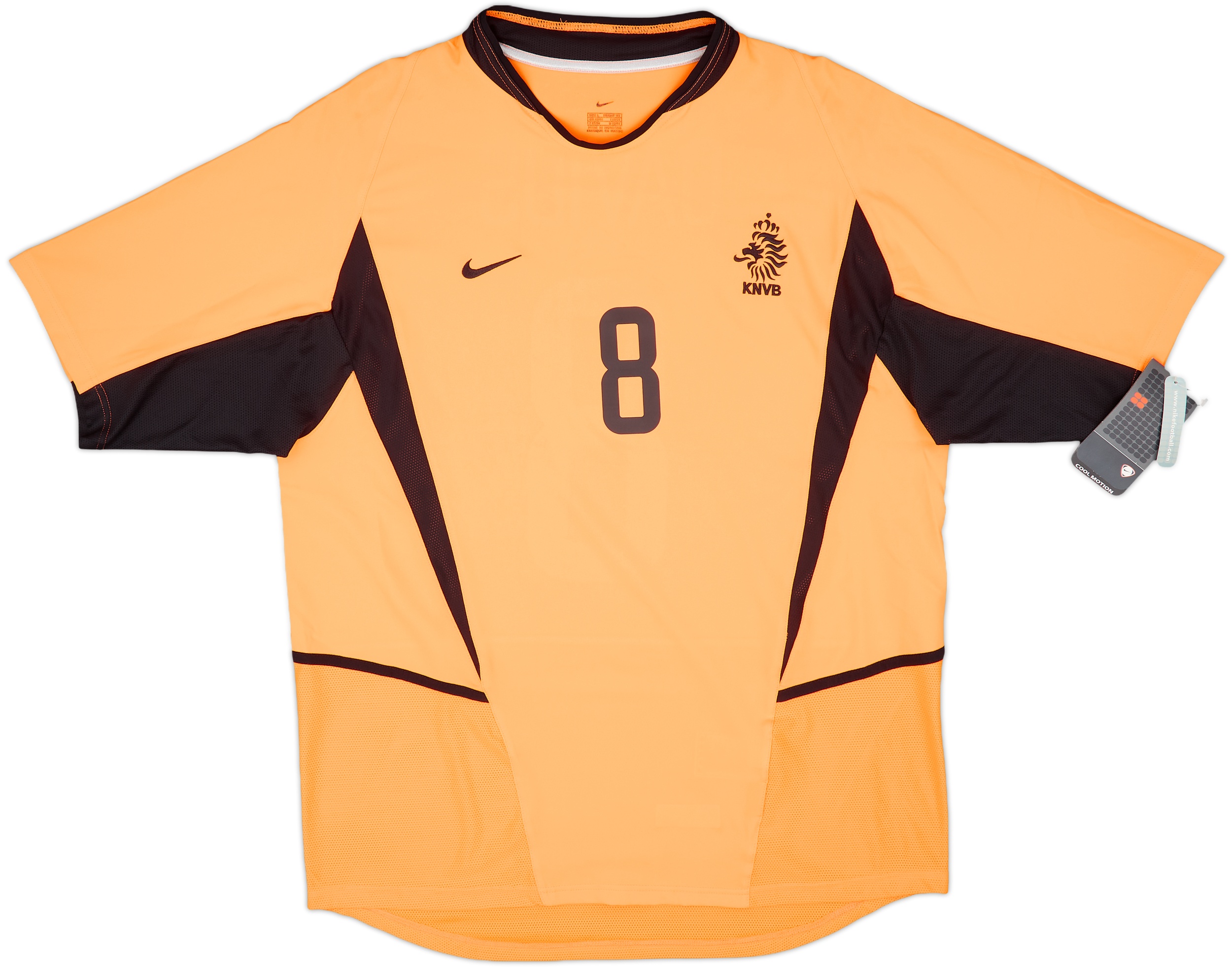 ダービッツ　Netherlands AWAY #8 DAVIDS 希少 2000-02 Netherlands Away Shirt Davids #8 XXL