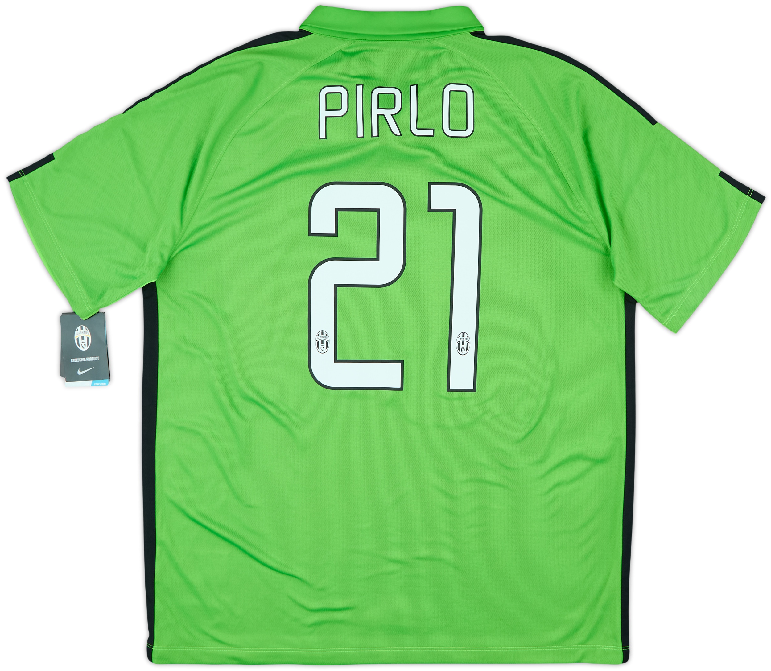 Maillot Milan AC vintage floqué Pirlo (2010-11) – Vintage Football Area