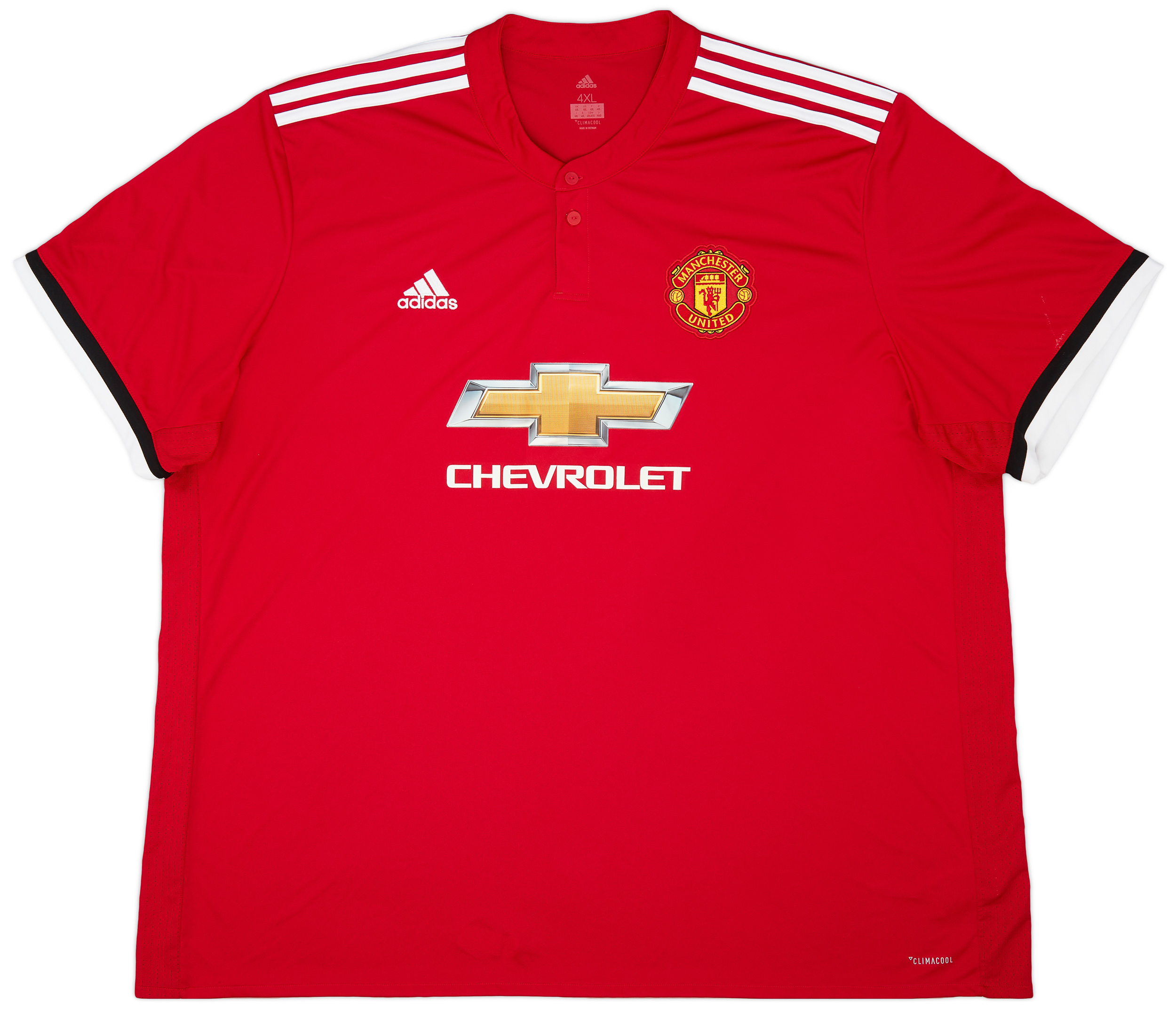 2017-18 Manchester United Home Shirt - 9/10 - (4XL)