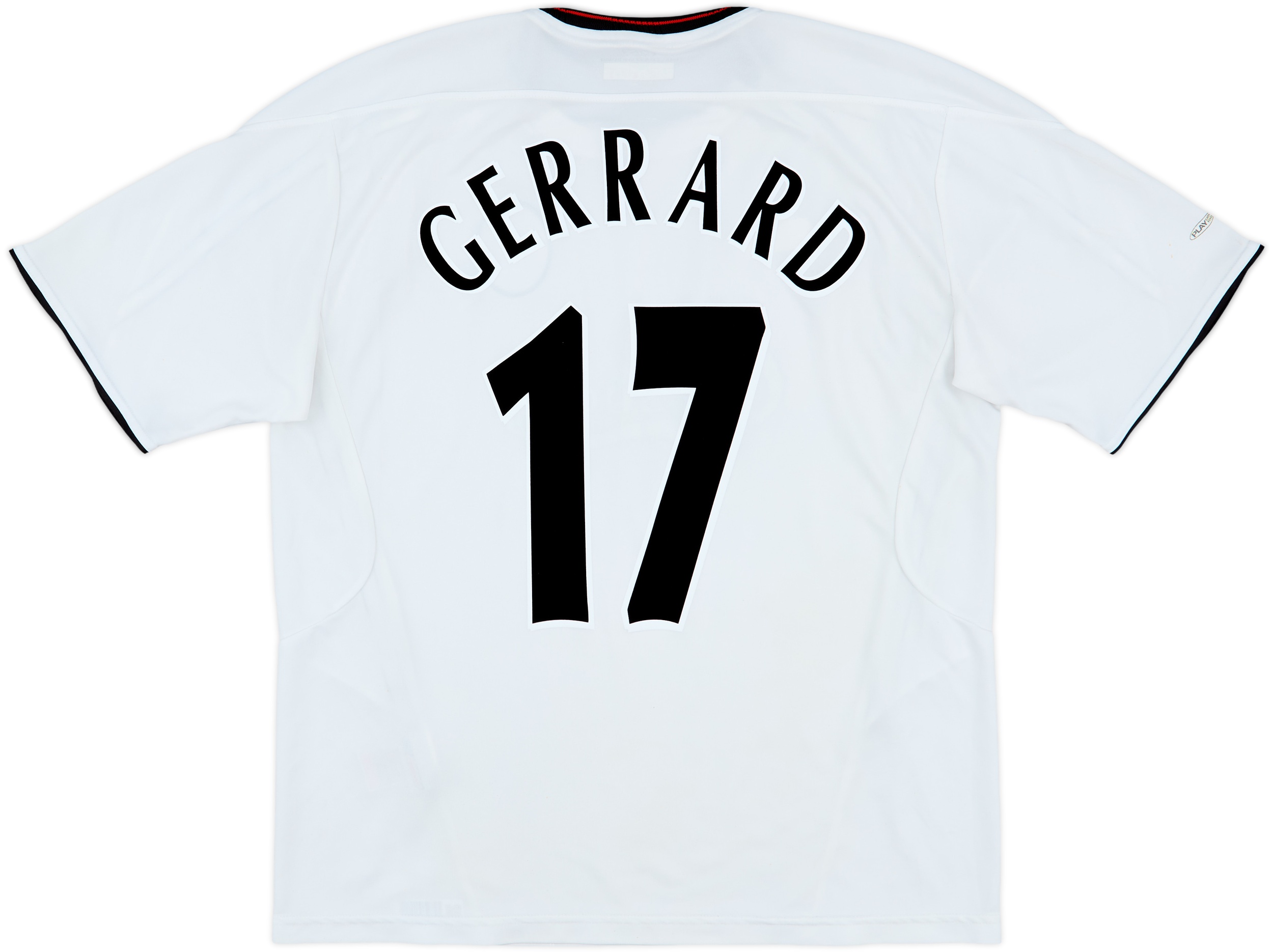 2003-04 Liverpool Away Shirt Gerrard #17 - 5/10 - (L)