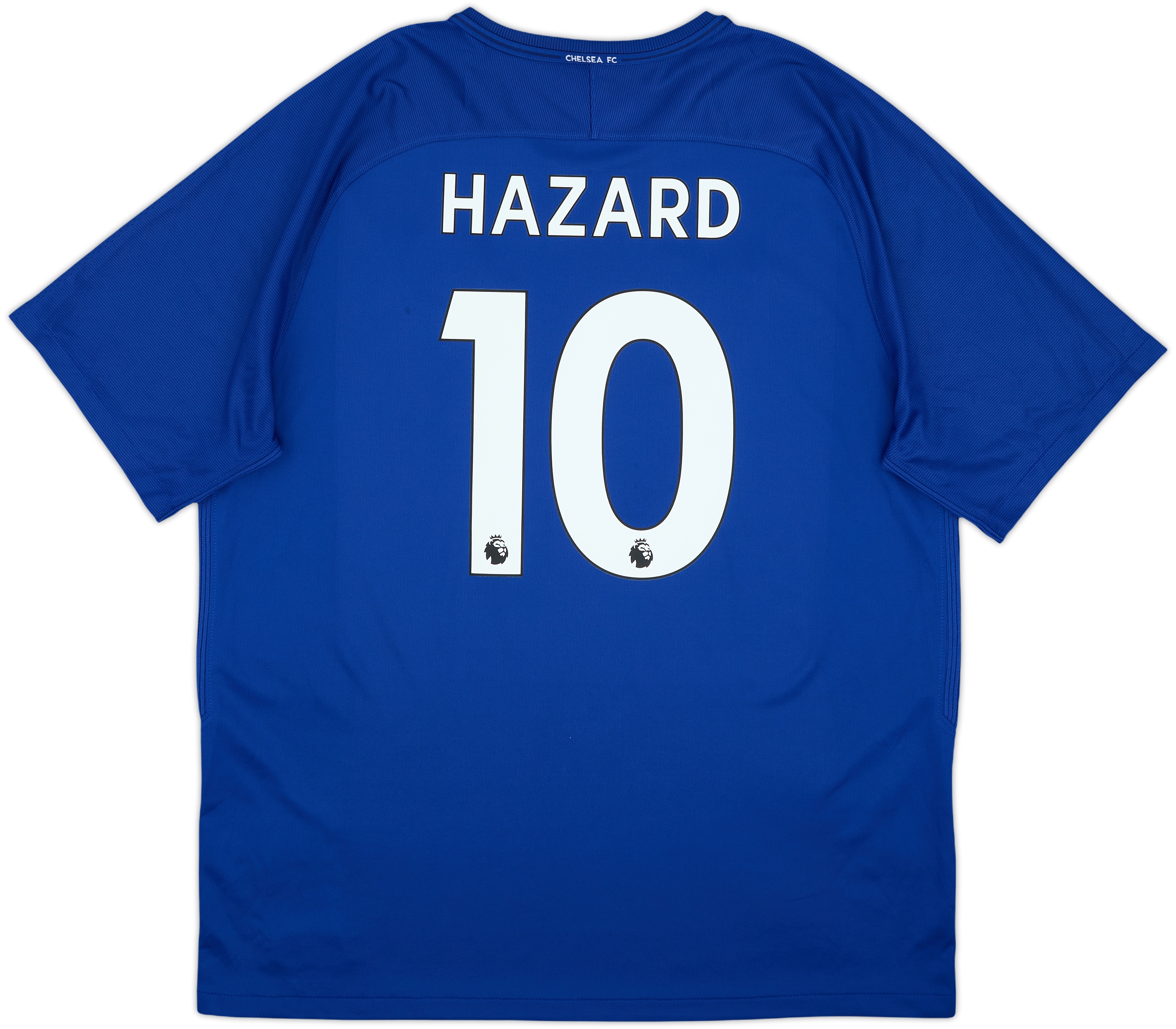 Chelsea HAZARD 10 シャツ 2017-18 Chelsea Home Shirt Hazard #10 - 7/10 - (XXL)