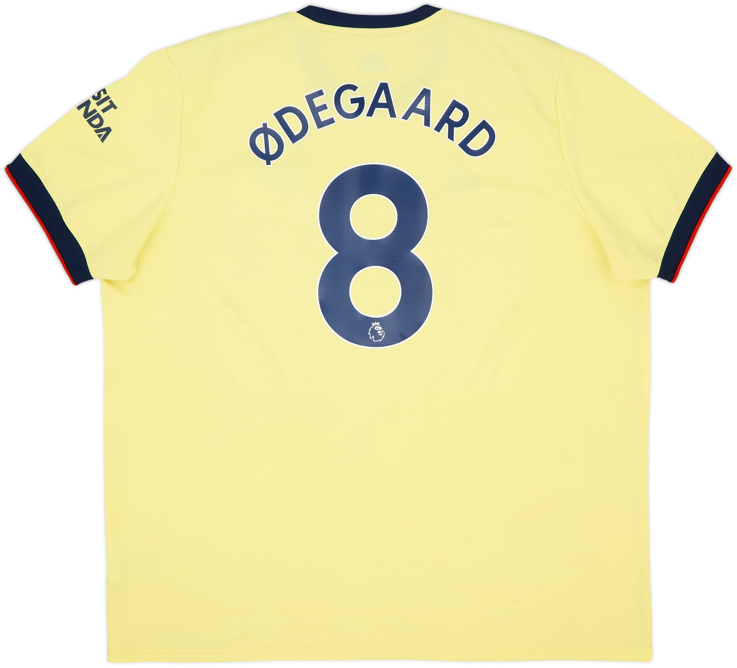 2021-22 Arsenal Away Shirt Odegaard #8 - 6/10 - (3XL)