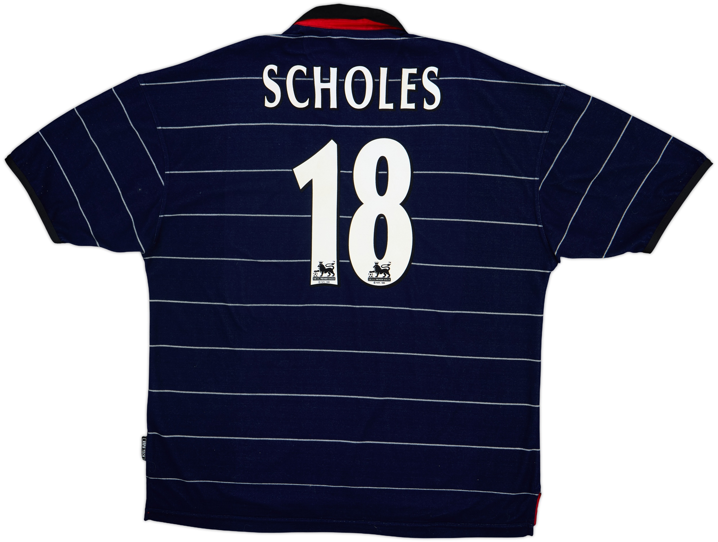 1999-00 Manchester United Away Shirt Scholes #18 - 8/10 - (XXL)