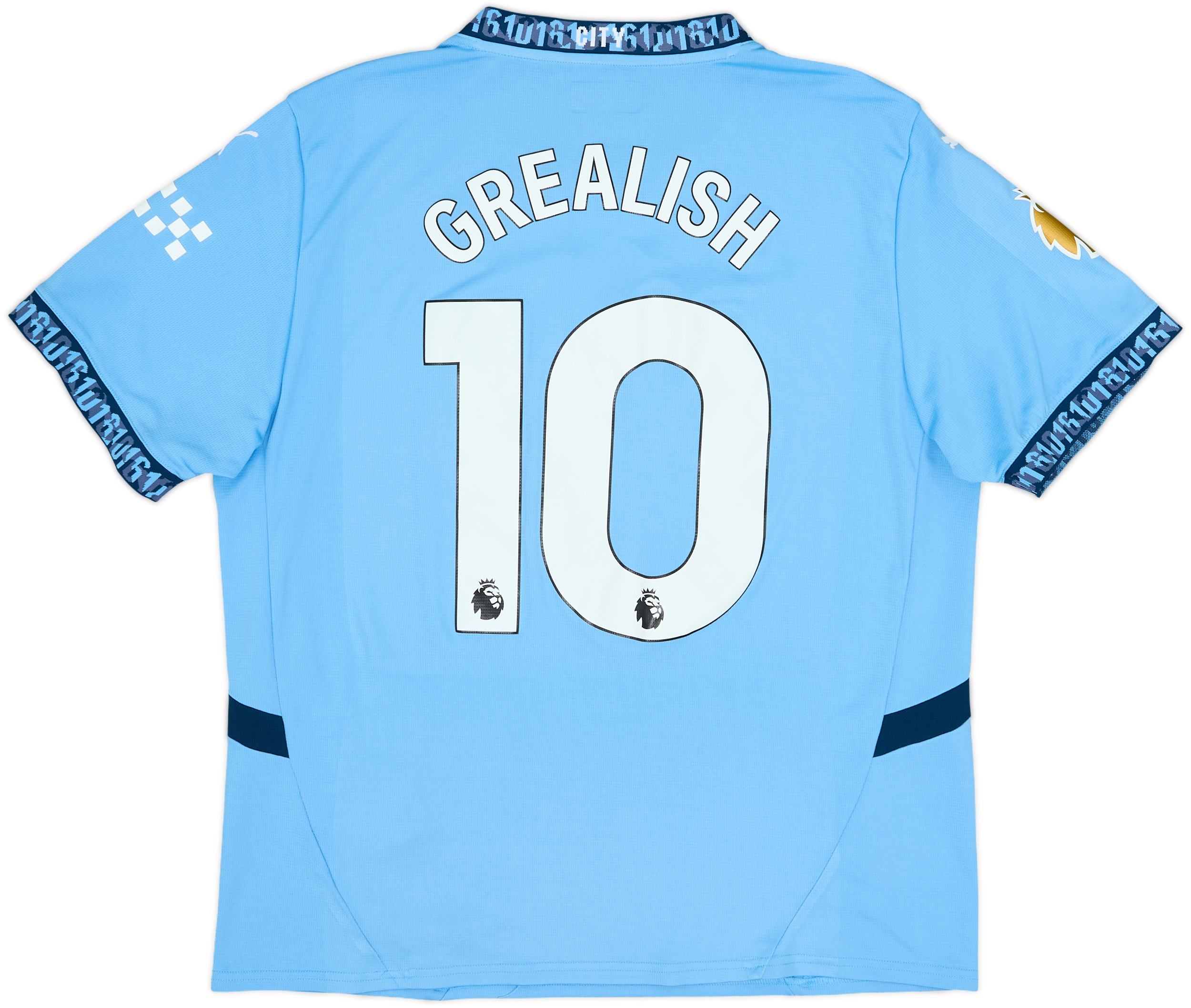 2024-25 Manchester City Home Shirt Grealish #10 - 10/10 - (XL)