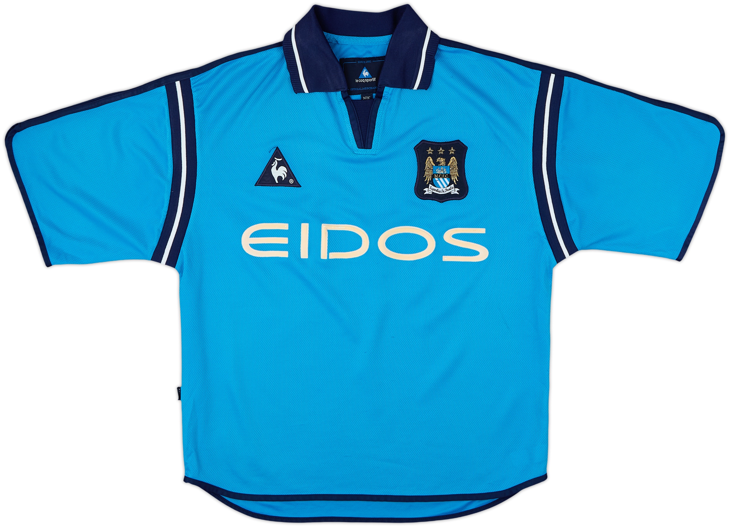 2001-02 Manchester City Home Shirt - 8/10 - (S)