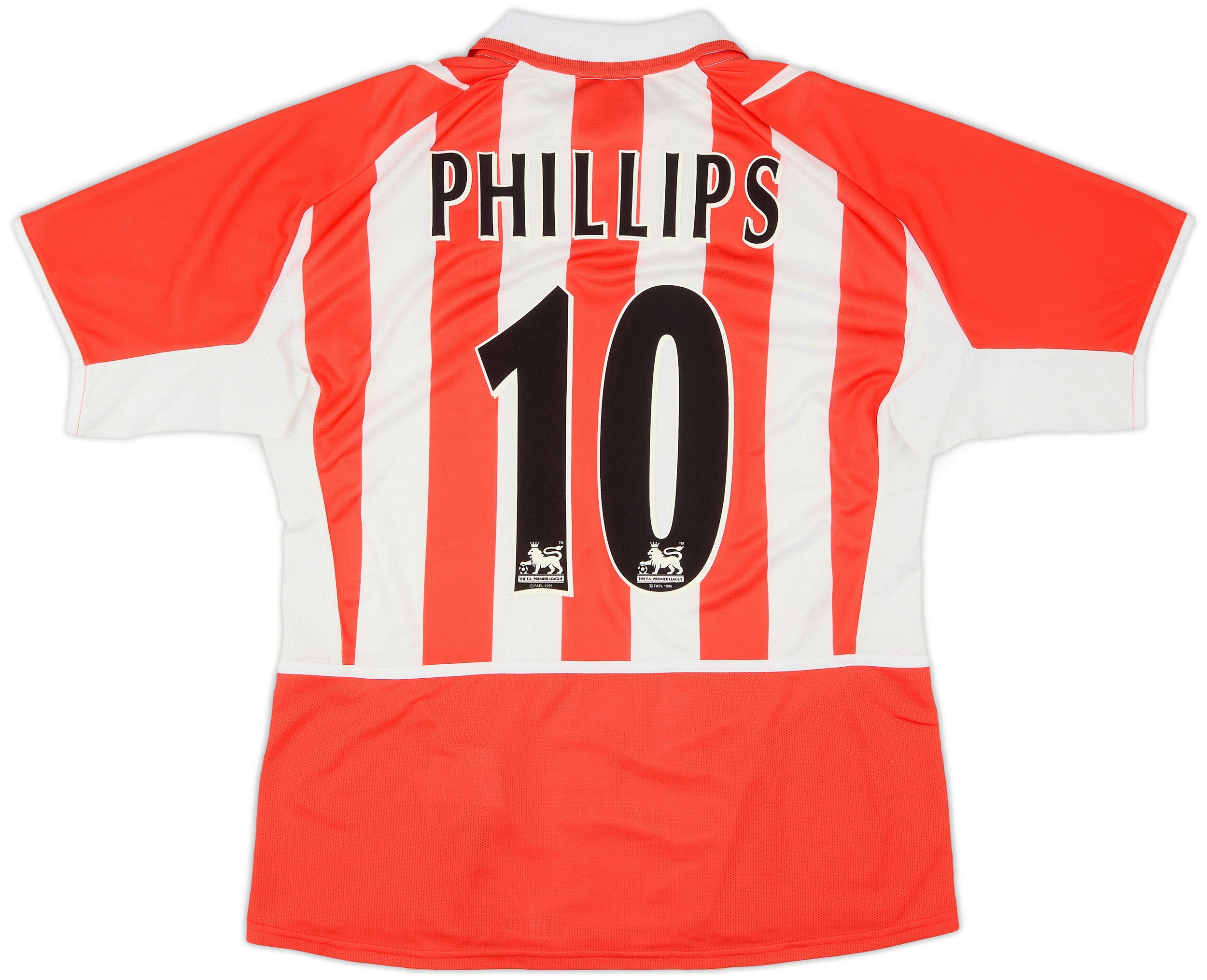 2002-04 Sunderland Home Shirt Phillips #10 - 8/10 - (M)
