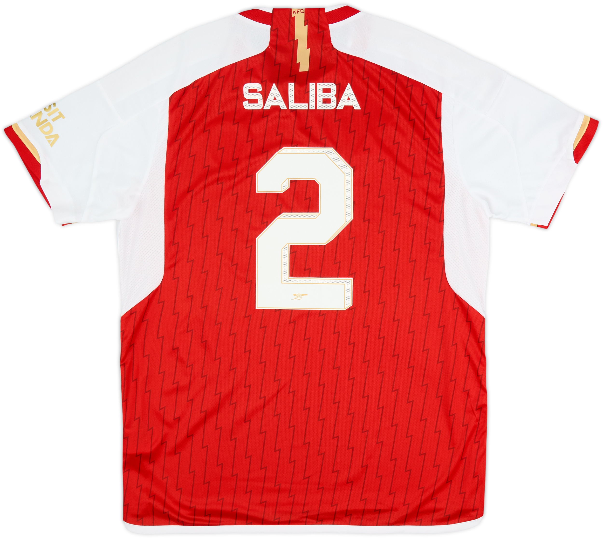 Arsenal Saliba 2 ユニフォーム　サイズL 0139alibaplxl-