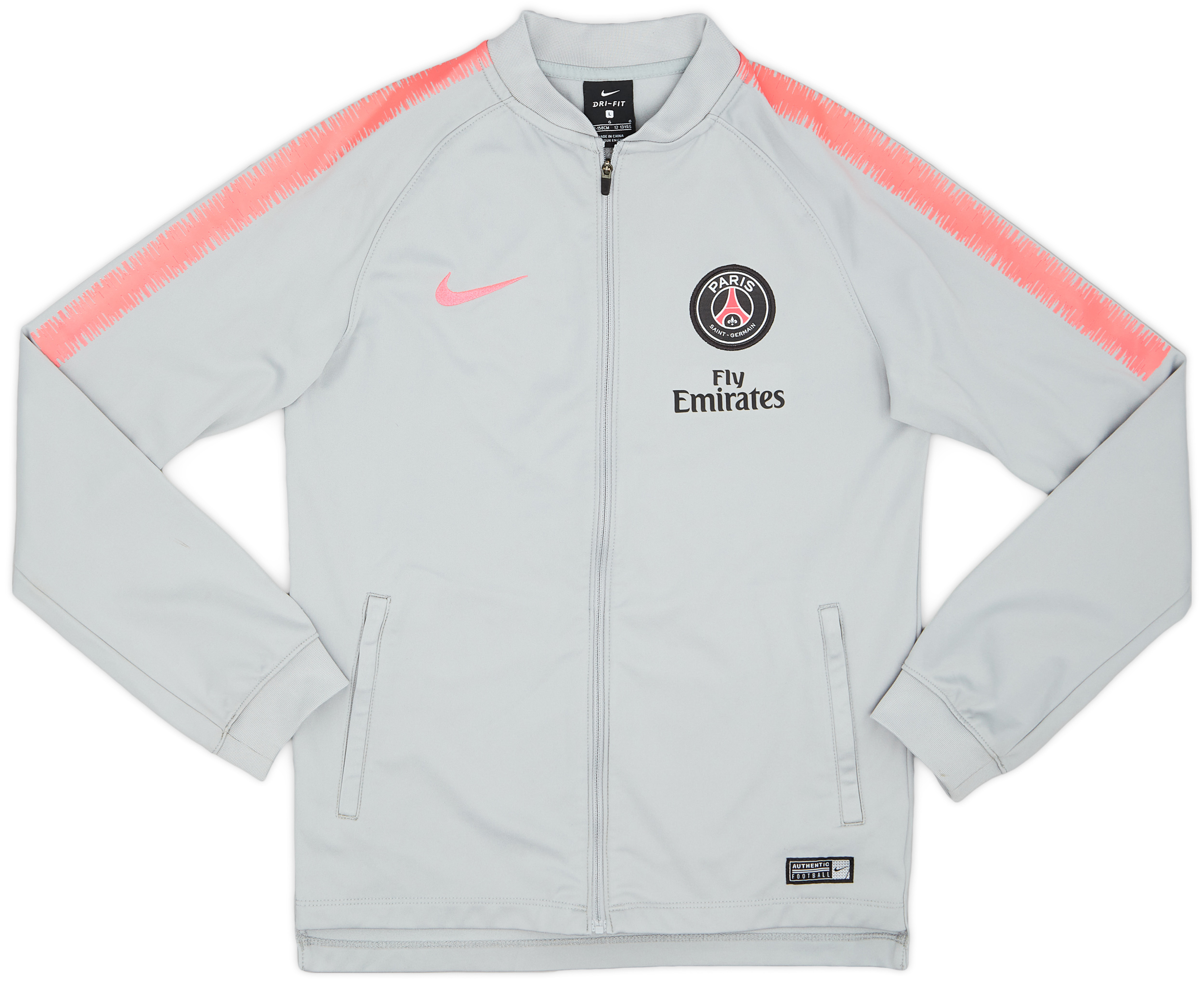Nike Paris Saint-Germain ジャケット　Ｌサイズ Nike Paris Saint-Germain 4th Anthem Jacket (Black/Tour
