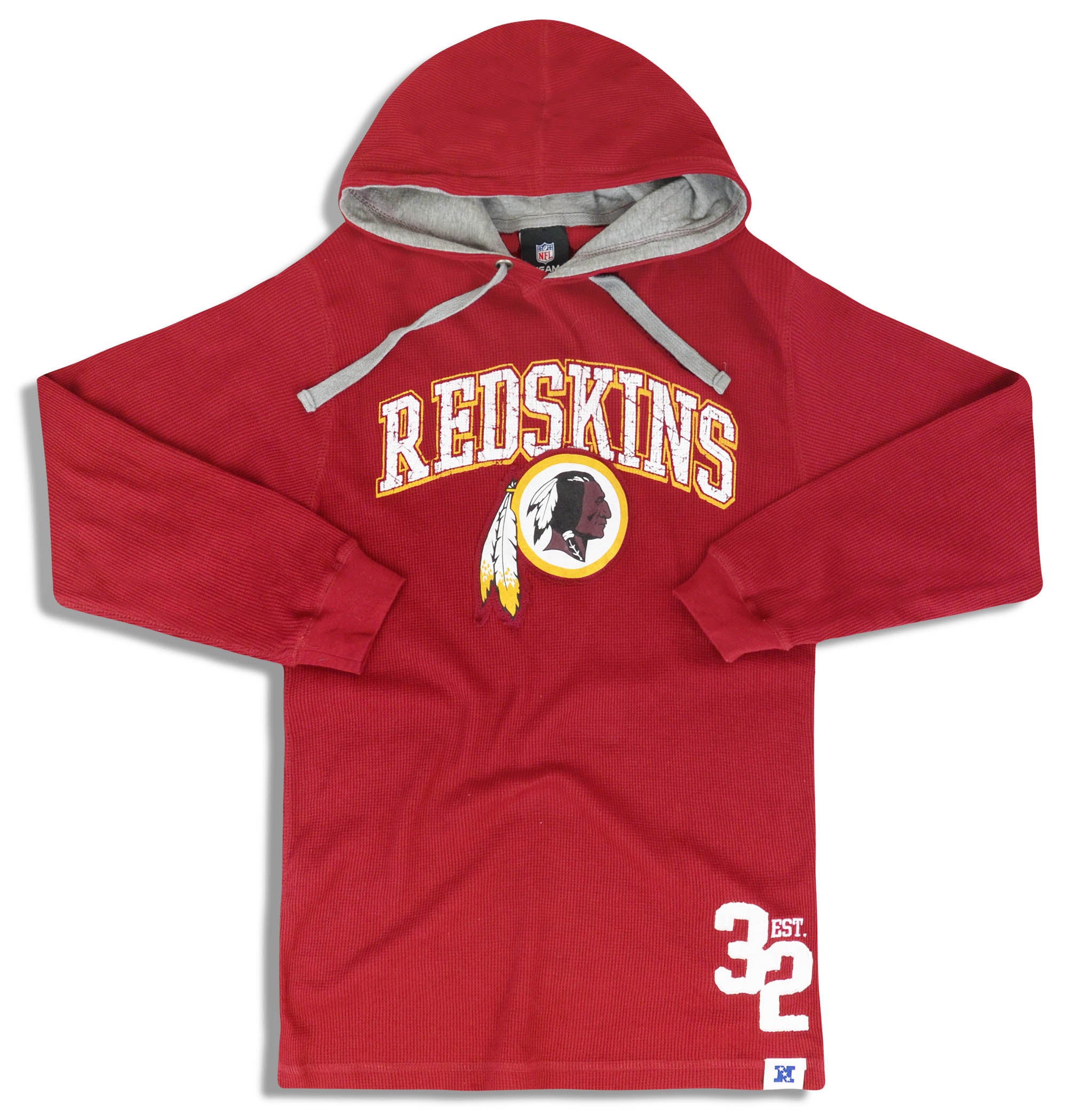 2000s Washington Redskins Hooded Sweat Top M