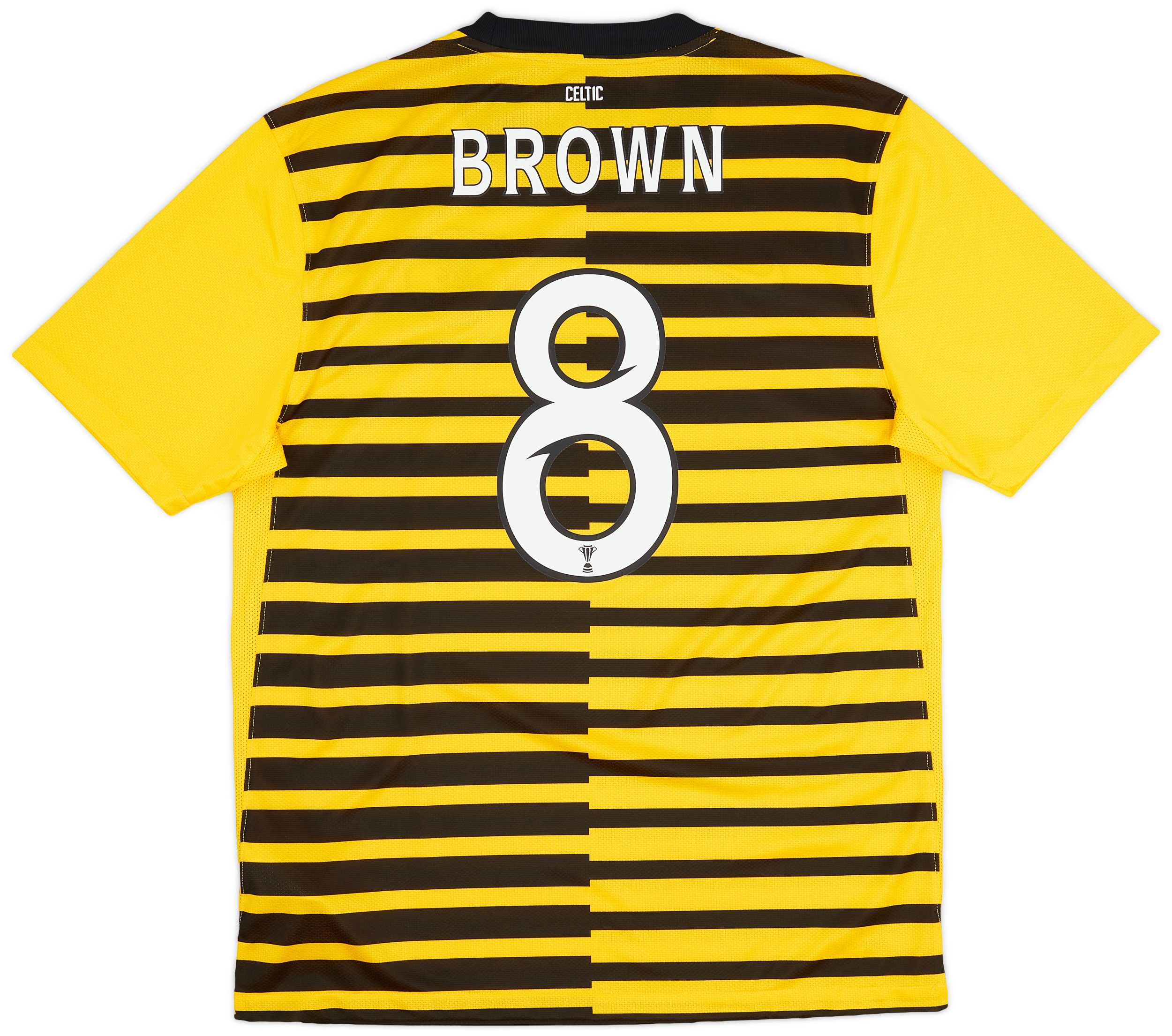 2011-12 Celtic Third Shirt Brown #8 (M)