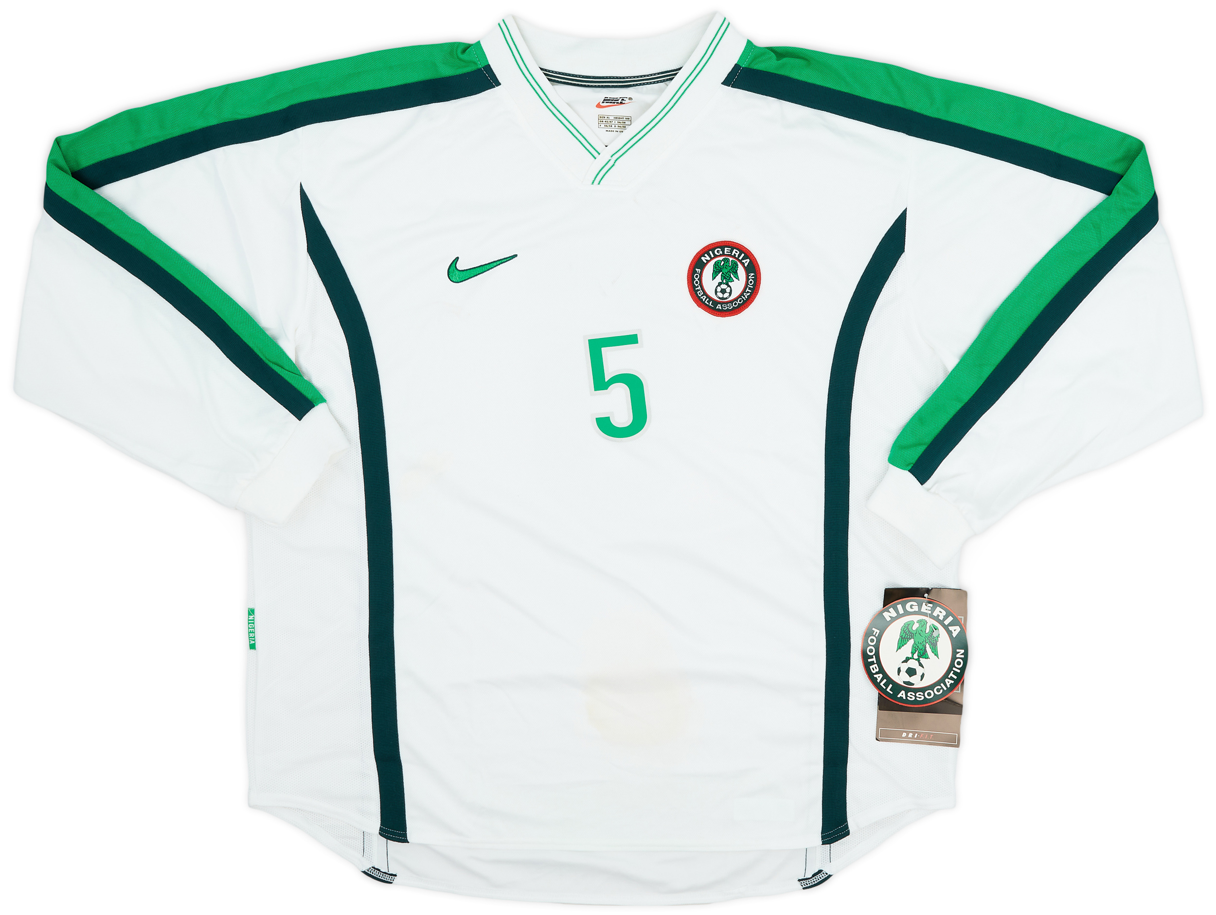 イタリア代表 1998年 ホーム サッカーユニフォーム UK製 NIKE W