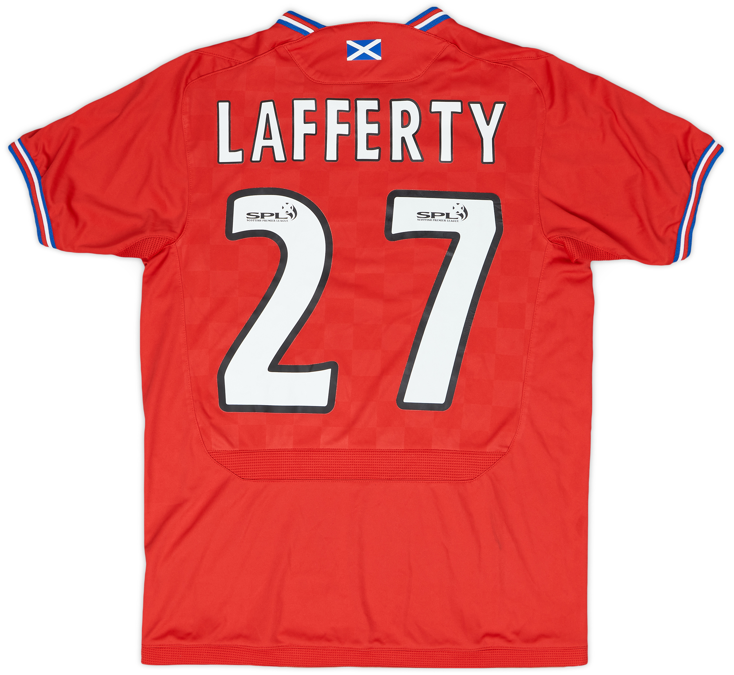 200910 Rangers Away Shirt Lafferty 27 8/10 (L.Boys)