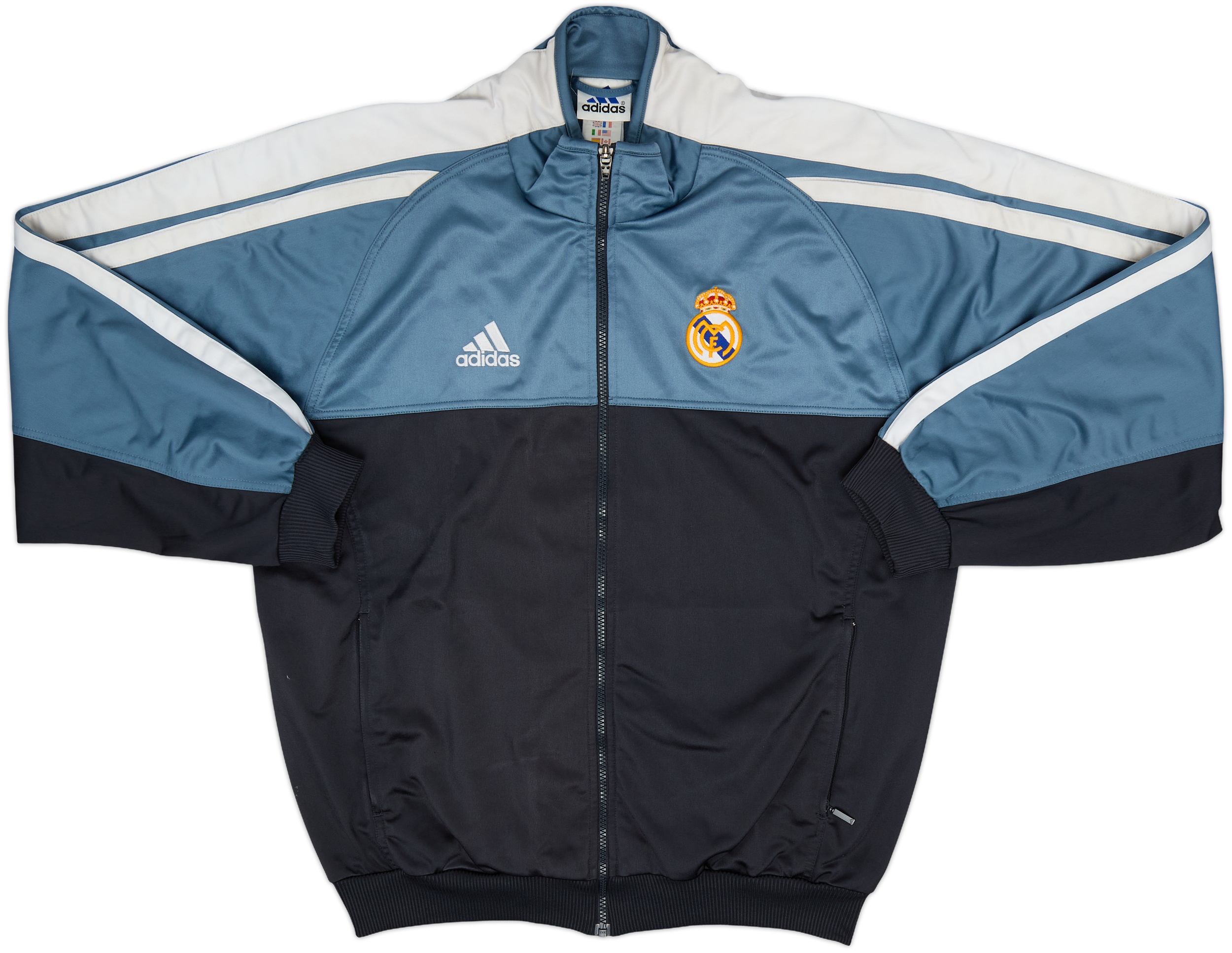 2001-02 Real Madrid adidas Track Jacket - 6/10 - (L)