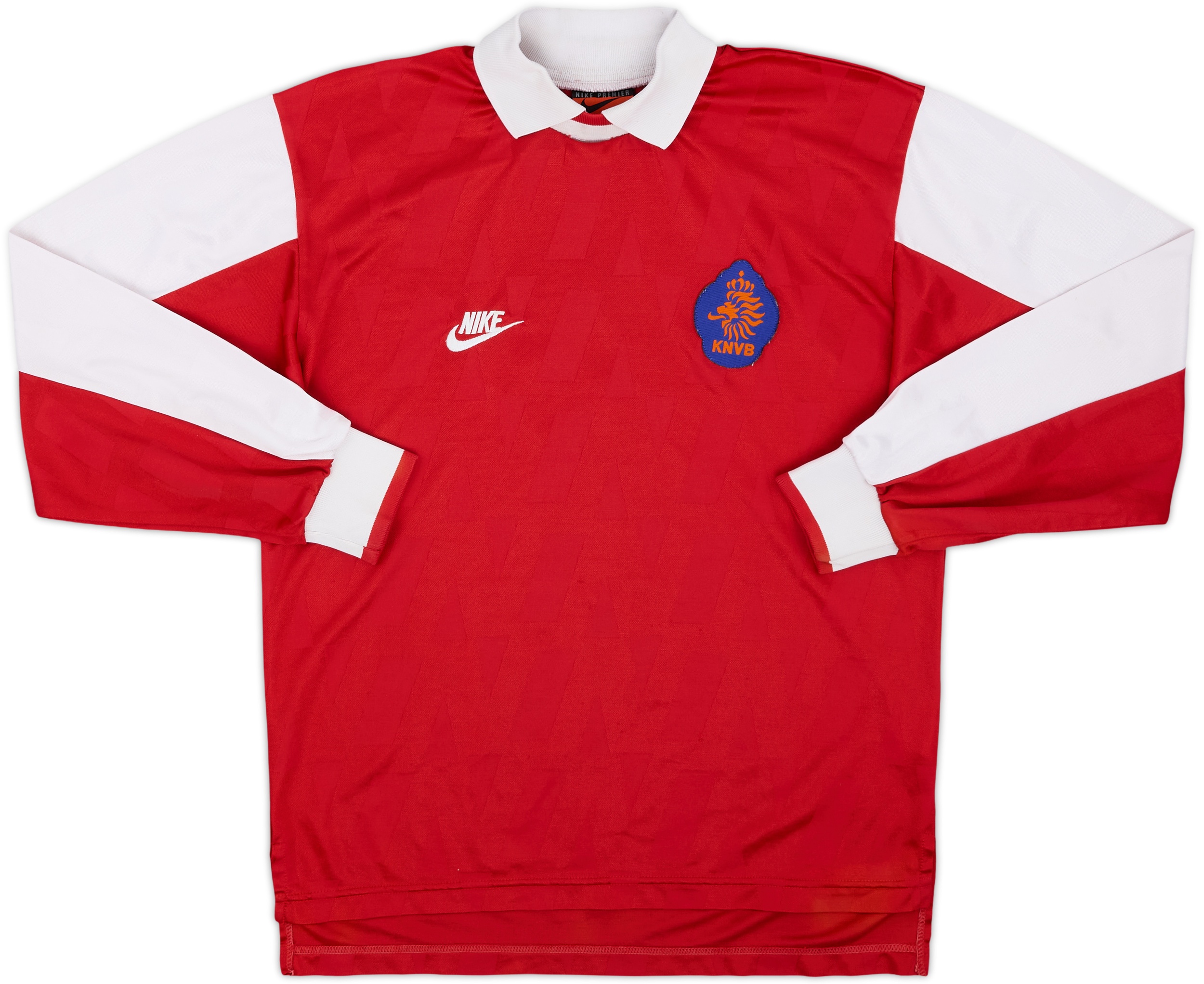 1997-98 Netherlands Nike Player Issue Training L/S Shirt #9 - 6/10