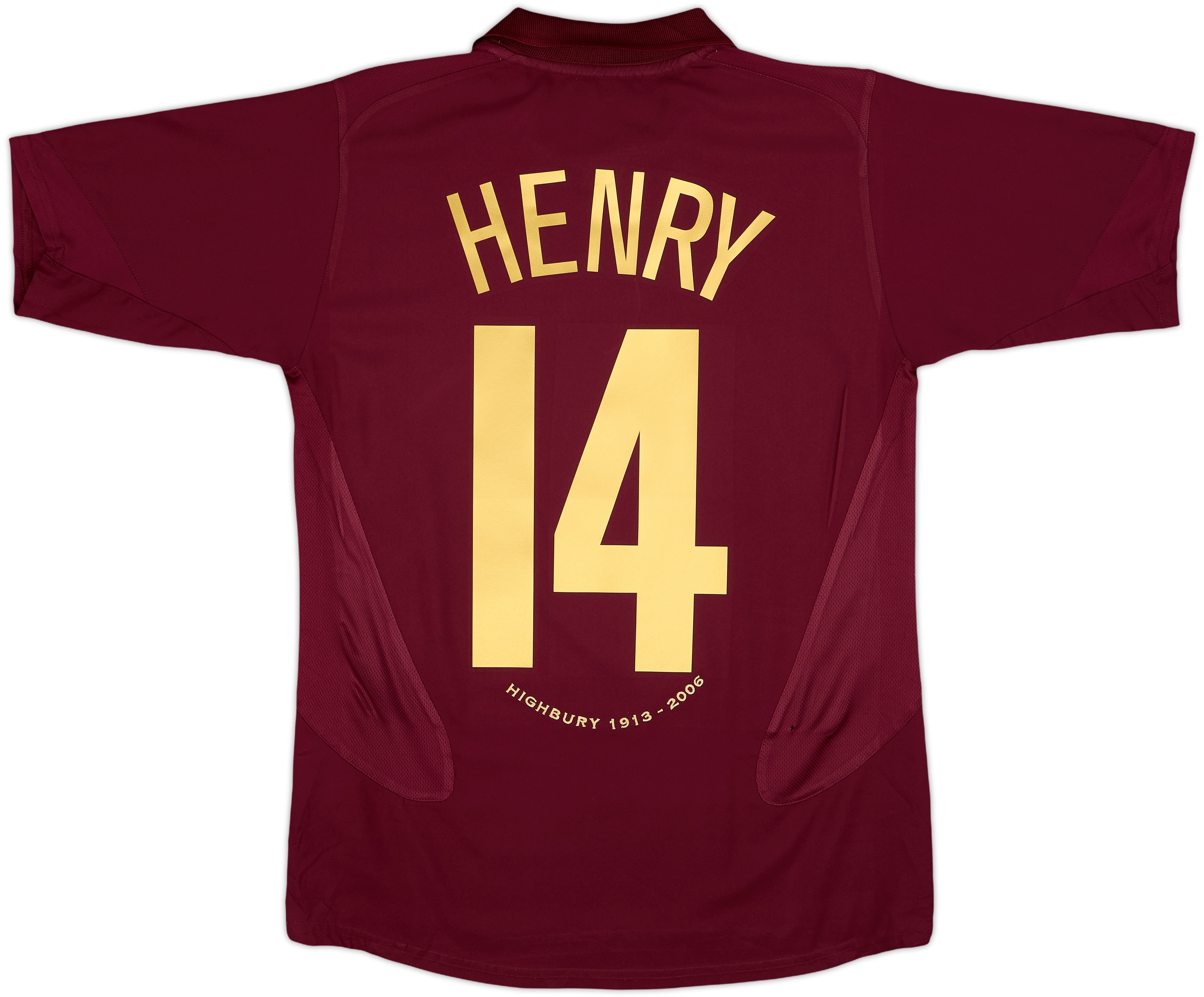 2005-06 Arsenal Home Shirt Henry #14 - 8/10 - (XL.Boys)