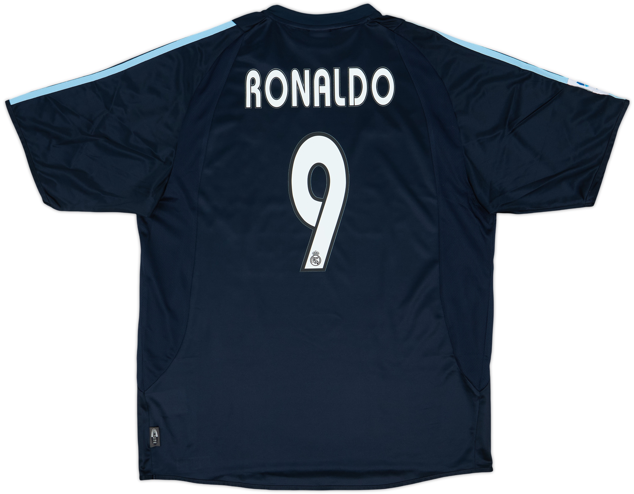 2003-04 Real Madrid Away Shirt Ronaldo #9 (L)