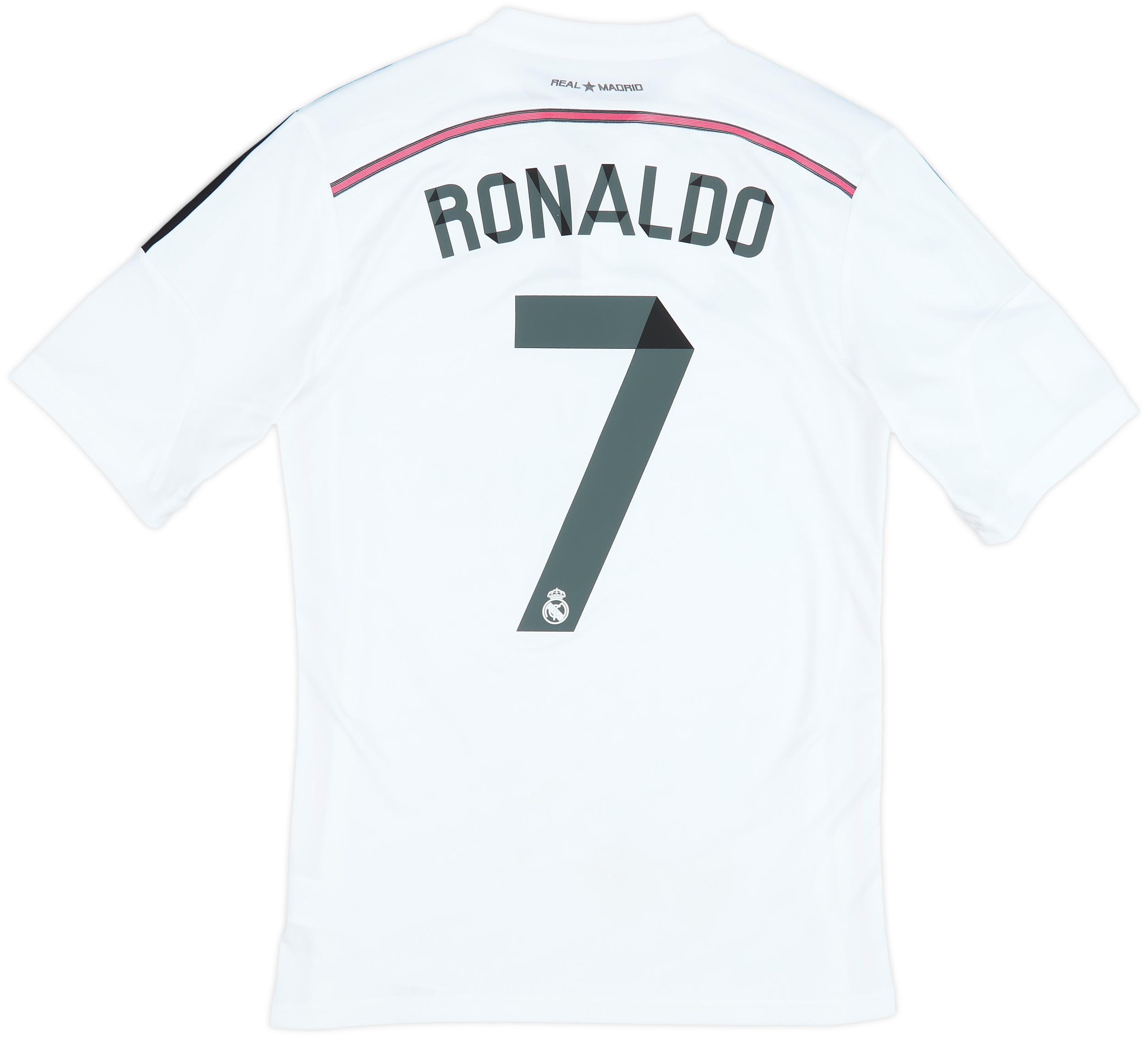 2014-15 Real Madrid Home Shirt Ronaldo #7 - 8/10 - (M)