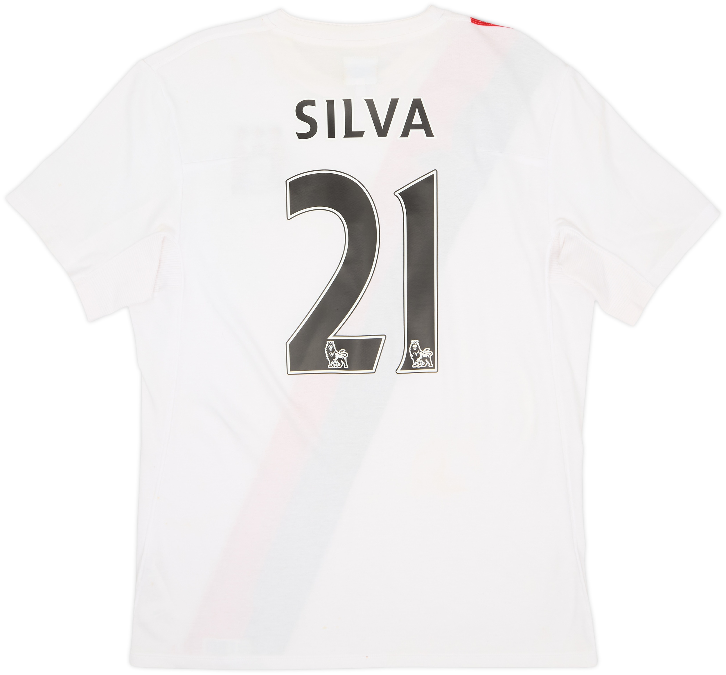 2009-11 Manchester City Third Shirt Silva #21 - 8/10 - (M)