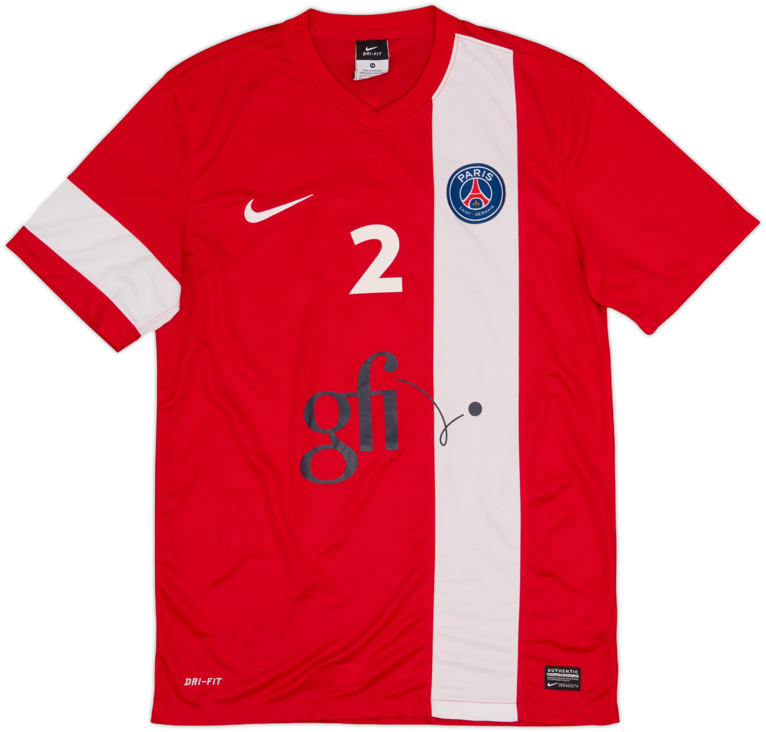2013-14 Paris Saint-Germain Handball Nike Training Shirt #2 - 9/10