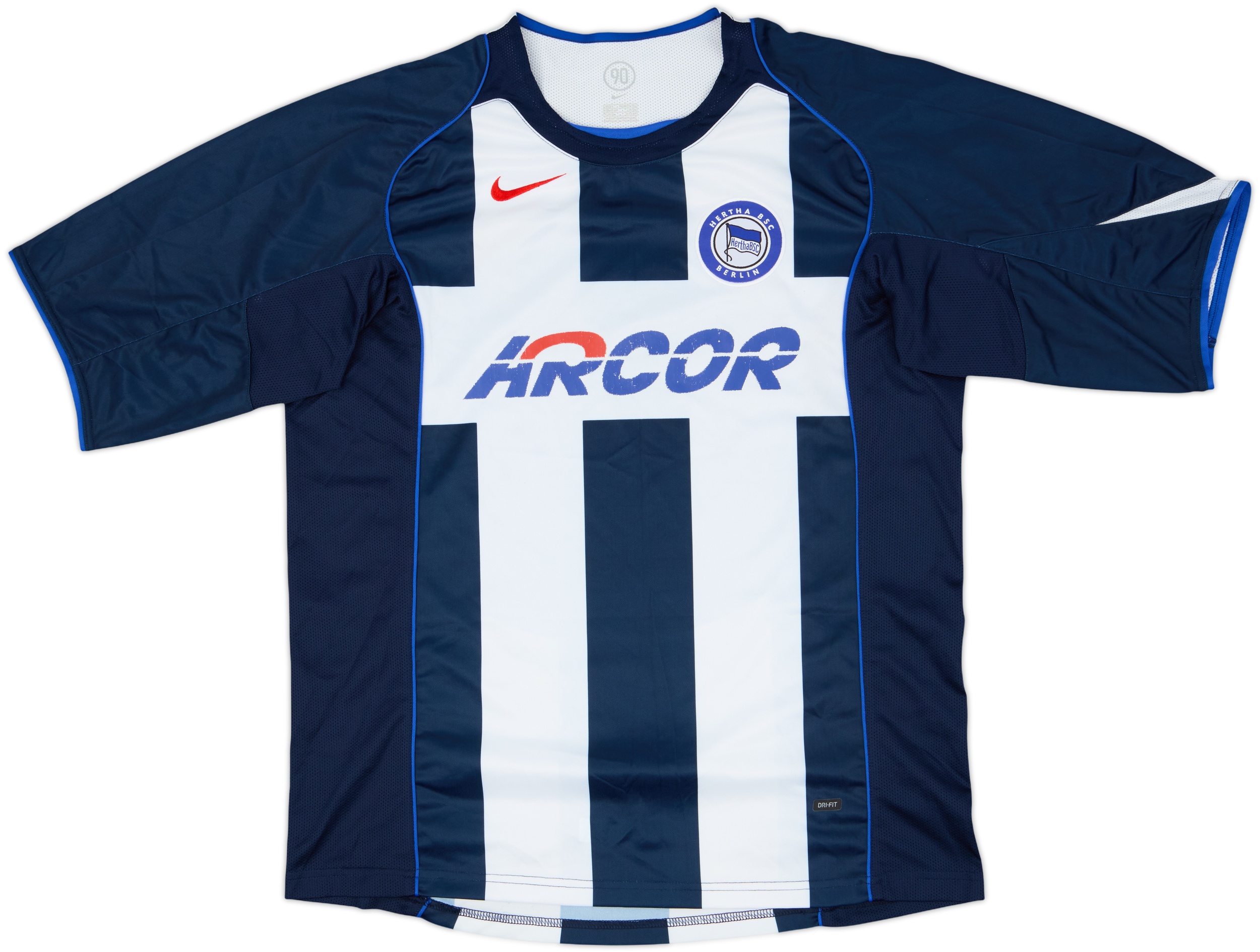 2004-05 Hertha Berlin Home Shirt - 7/10 - (L)